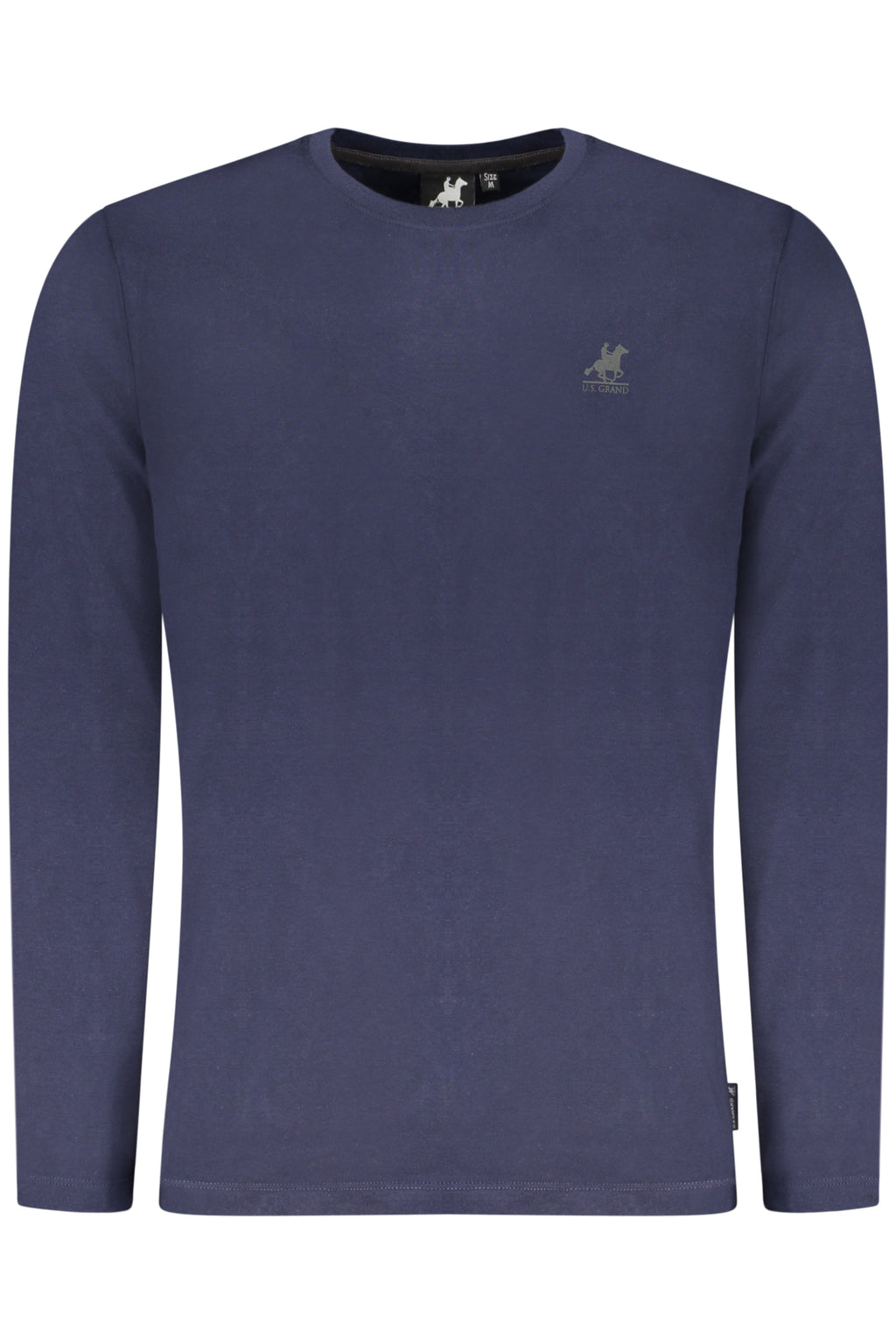US GRAND Herren Langarm-T-Shirt Blau