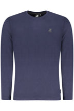 US GRAND Herren Langarm-T-Shirt Blau