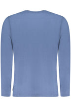 US GRAND Herren Langarm-T-Shirt Blau