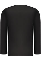 US GRAND Herren Langarm-T-Shirt, schwarz