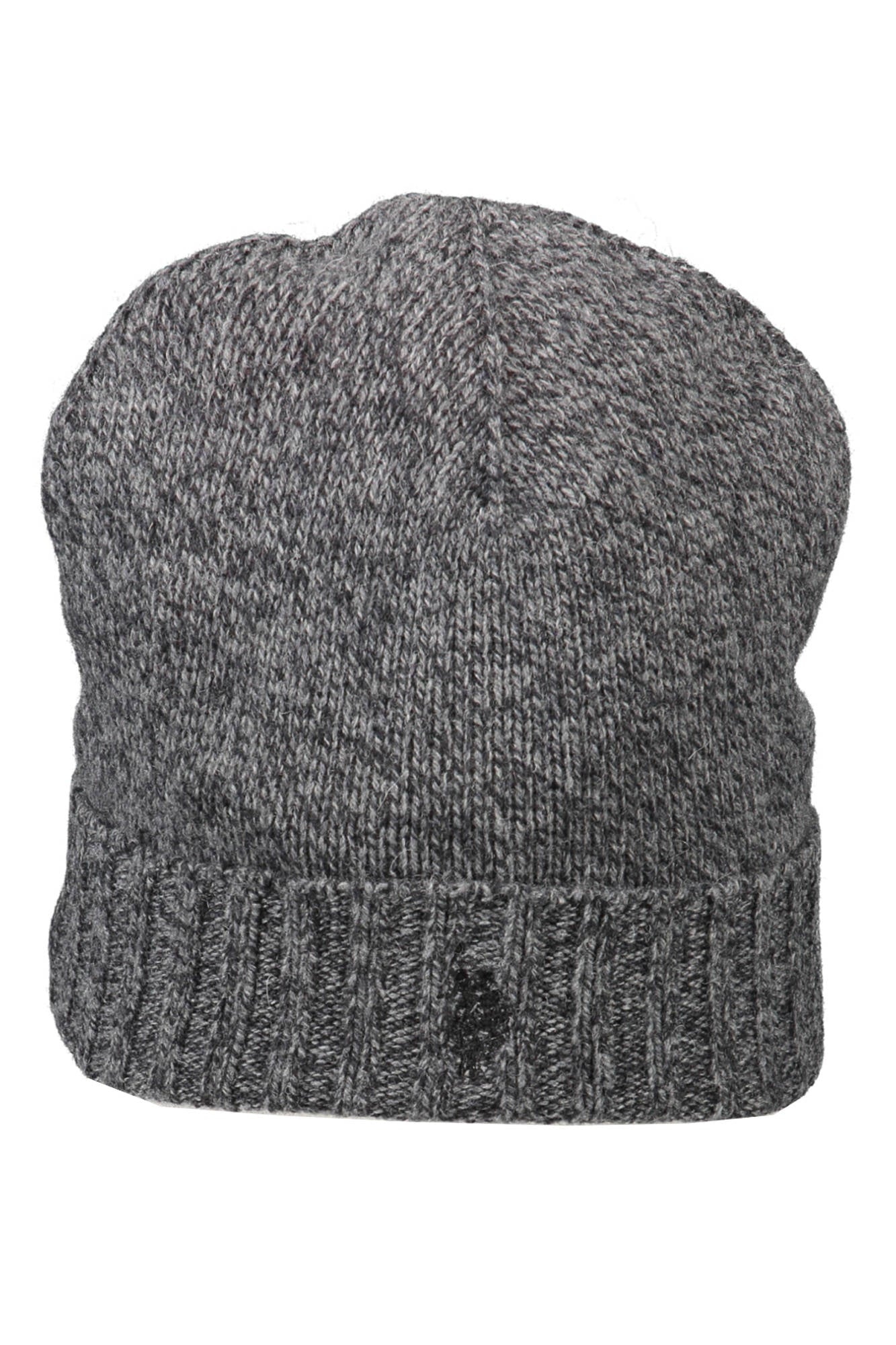 U.S. POLO ASSN. Mütze Herren – Schwarze Wollmütze aus Italien für Herbst/Winter Schwarz
