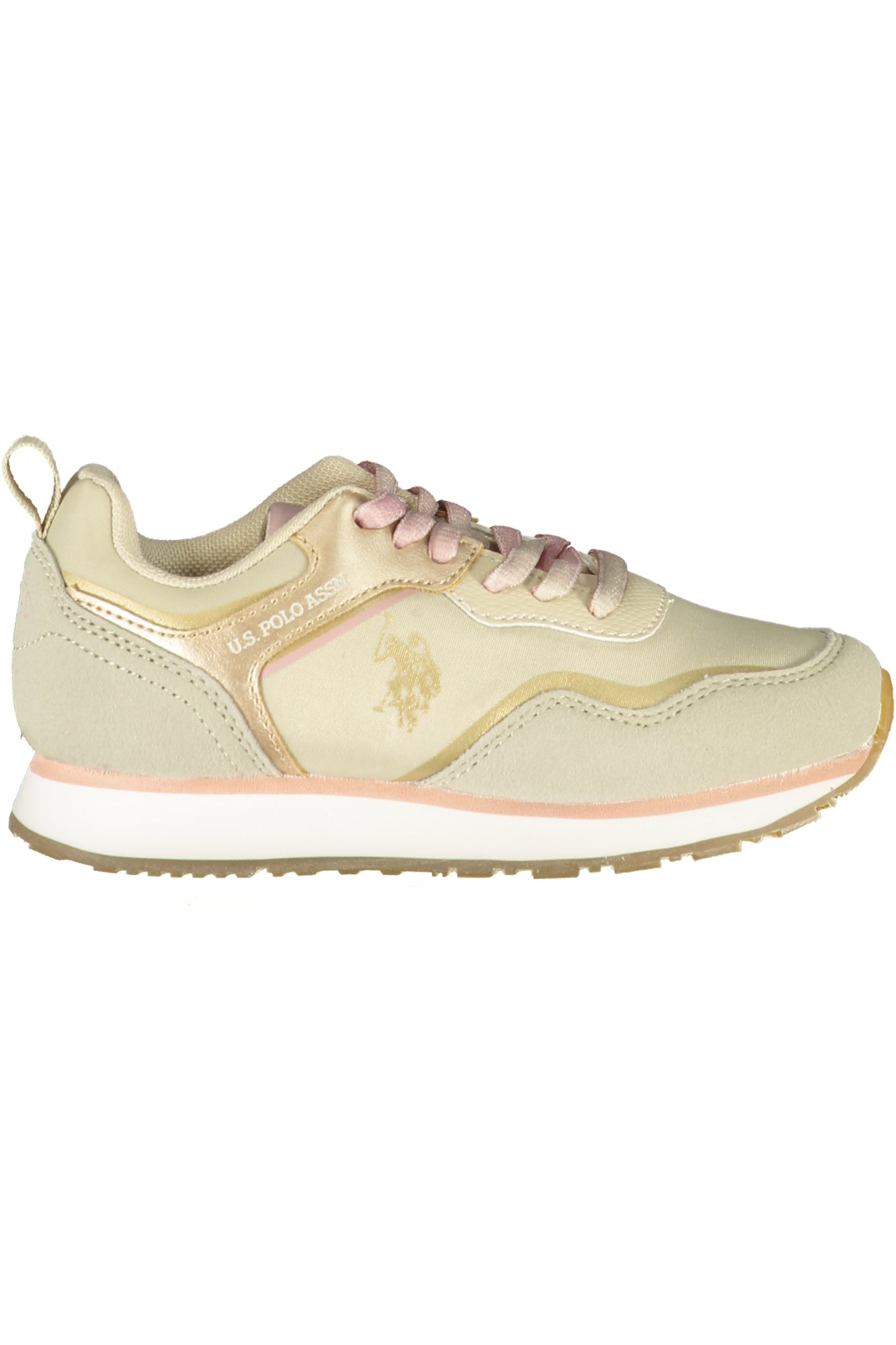 U.S. POLO ASSN. Kinder Sneaker – Sportschuhe mit, sportlich Beige