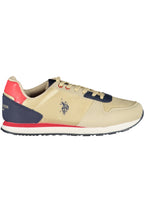 US POLO ASSN. BEIGE KINDER-SPORTSCHUHE