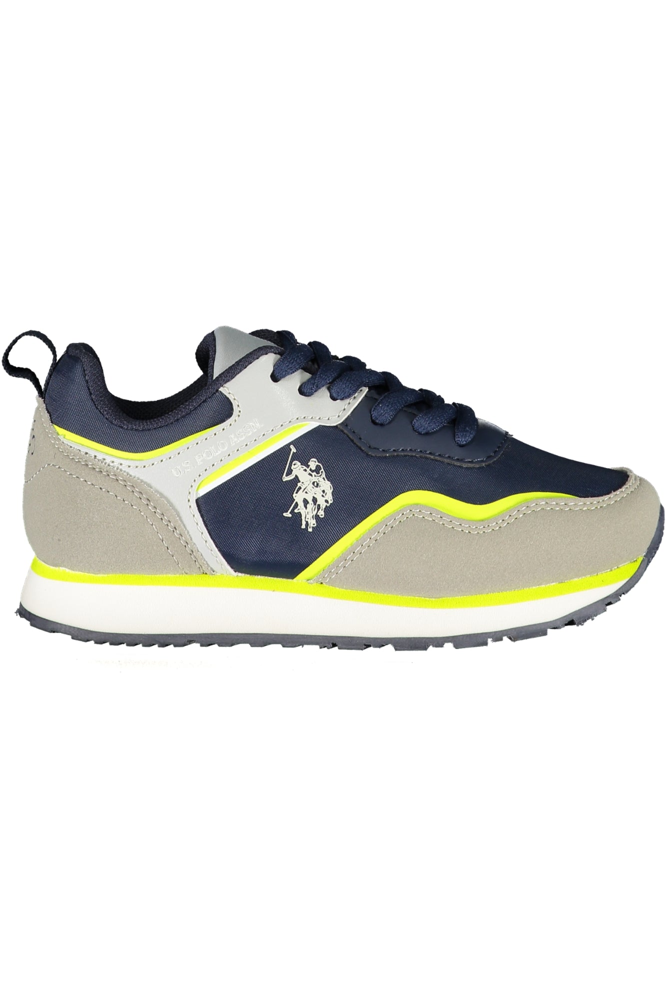 U.S. POLO ASSN. Grüne Sportschuhe für Jungen – Sneaker für Herbst/Winter Blau