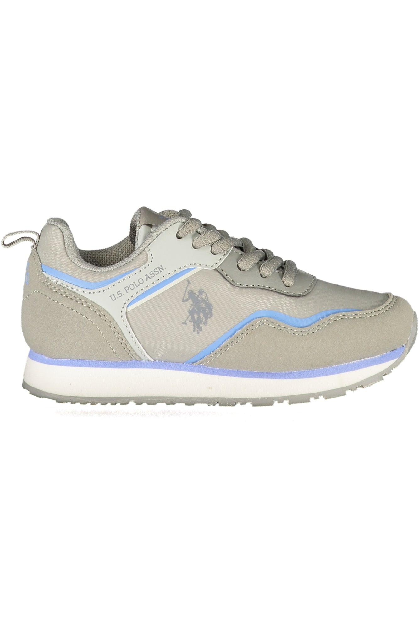 U.S. POLO ASSN. Kinder Sneaker – Sportschuhe mit, sportlich Grau