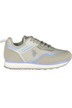 US POLO ASSN. GRAUE KINDER-SPORTSCHUHE