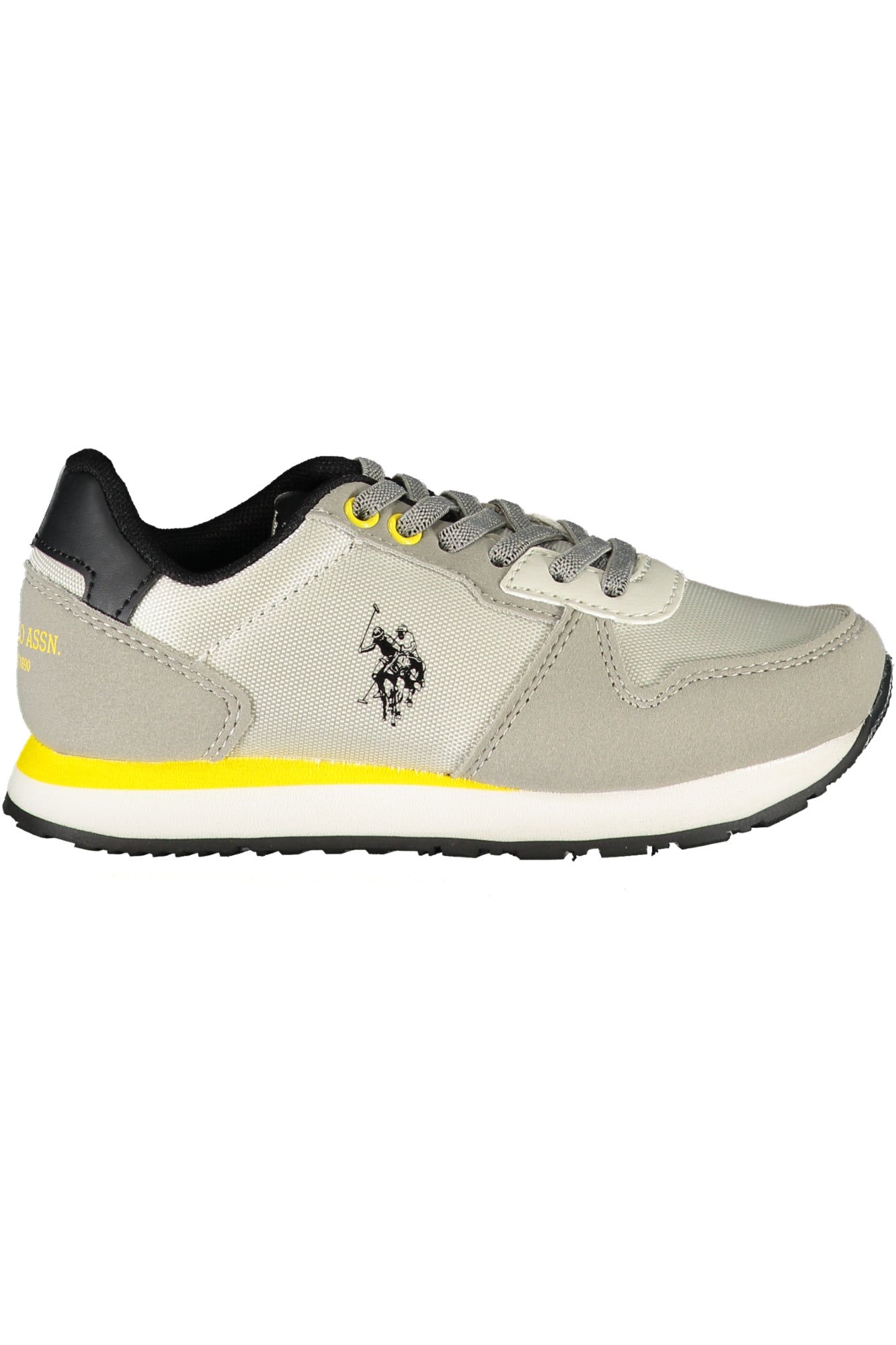 U.S. POLO ASSN. Kinder Sneaker – Sportschuhe mit, sportlich Grau