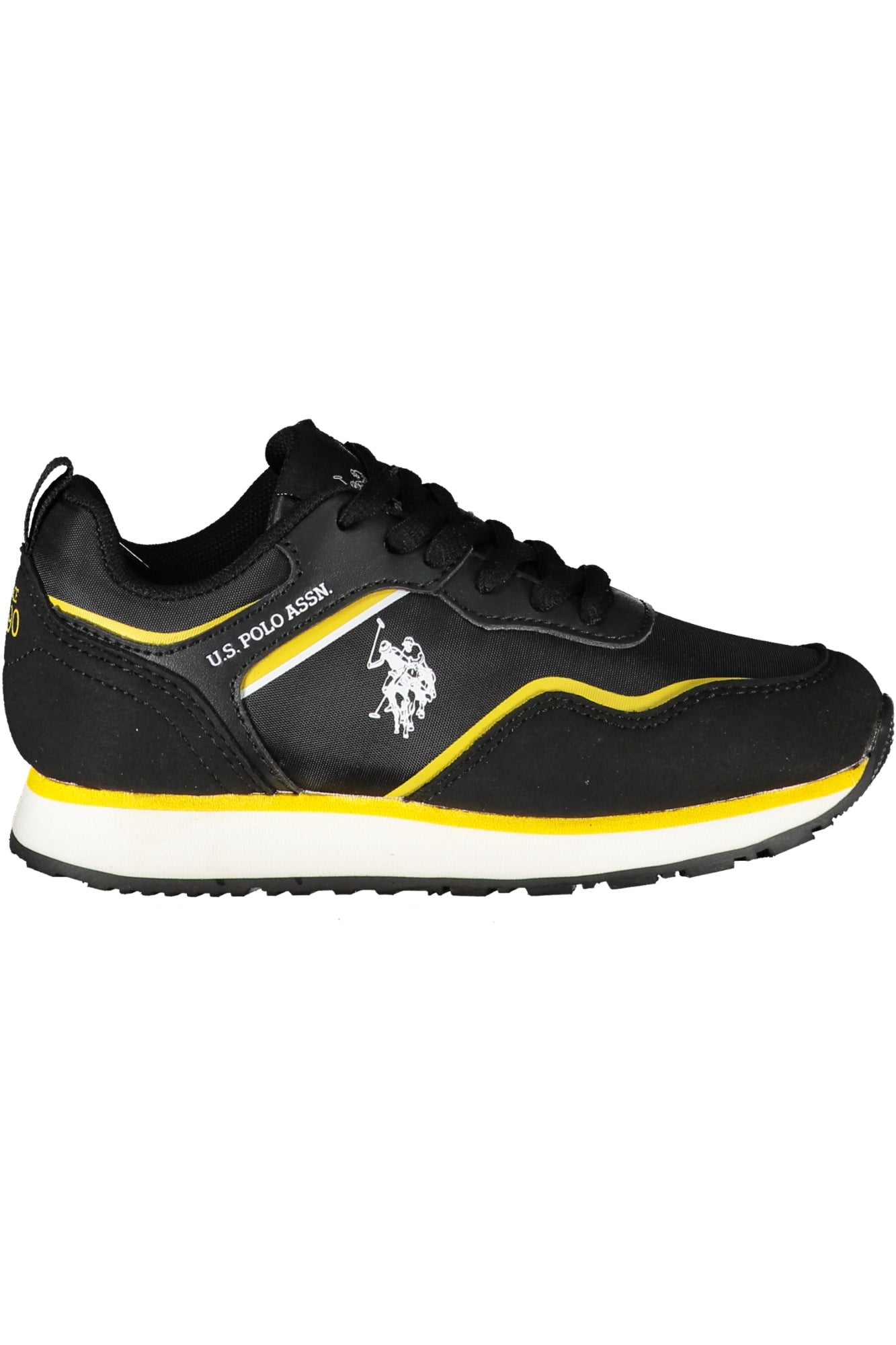 U.S. POLO ASSN. Kinder Sneaker – Sportschuhe mit, sportlich Schwarz