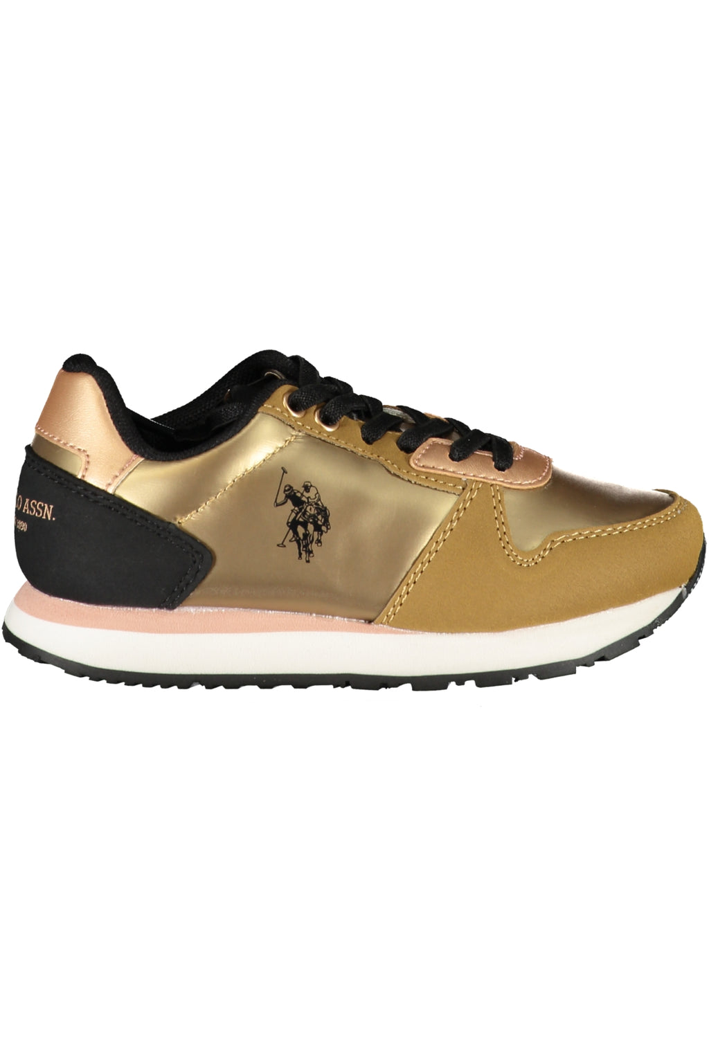US POLO ASSN. GOLDENE KINDER-SPORTSCHUHE