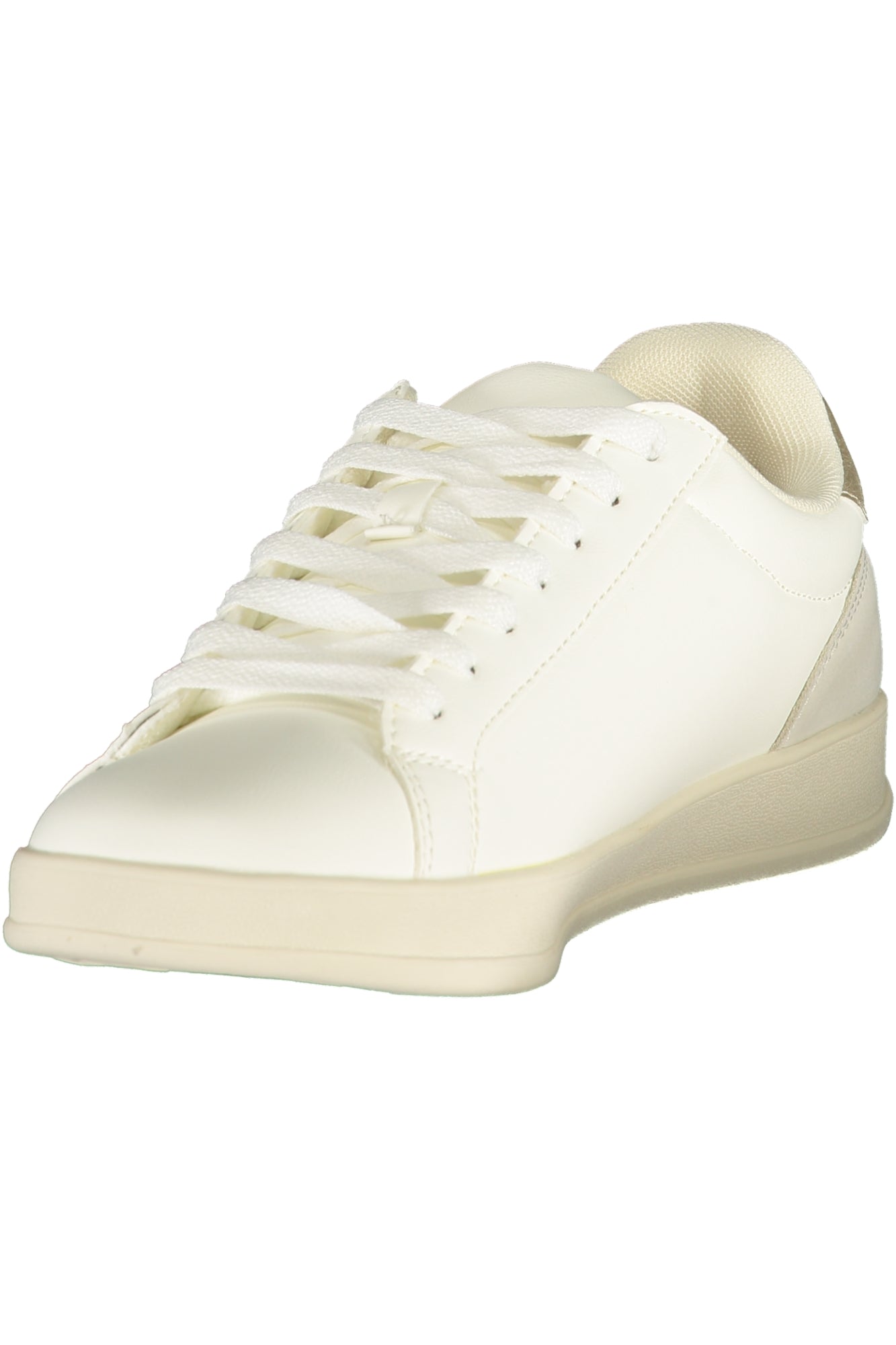 U.S. POLO ASSN. Damen Sneaker – Sportschuh mit Schnürsenkeln Beige