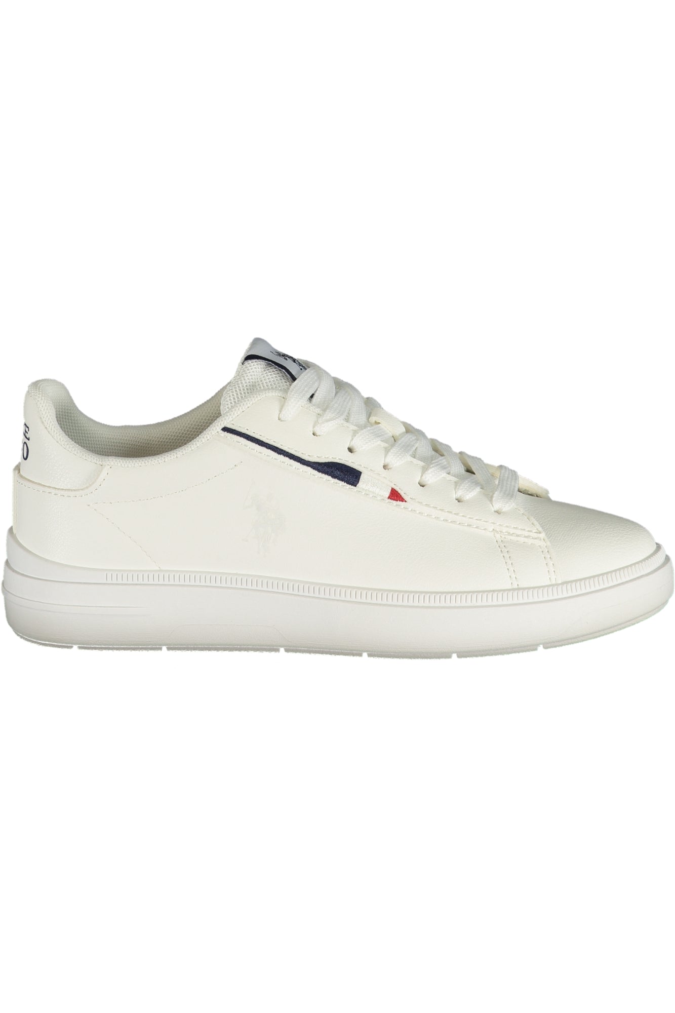 U.S. POLO ASSN. Damen Sneaker – Sportschuh mit Schnürsenkeln Weiß