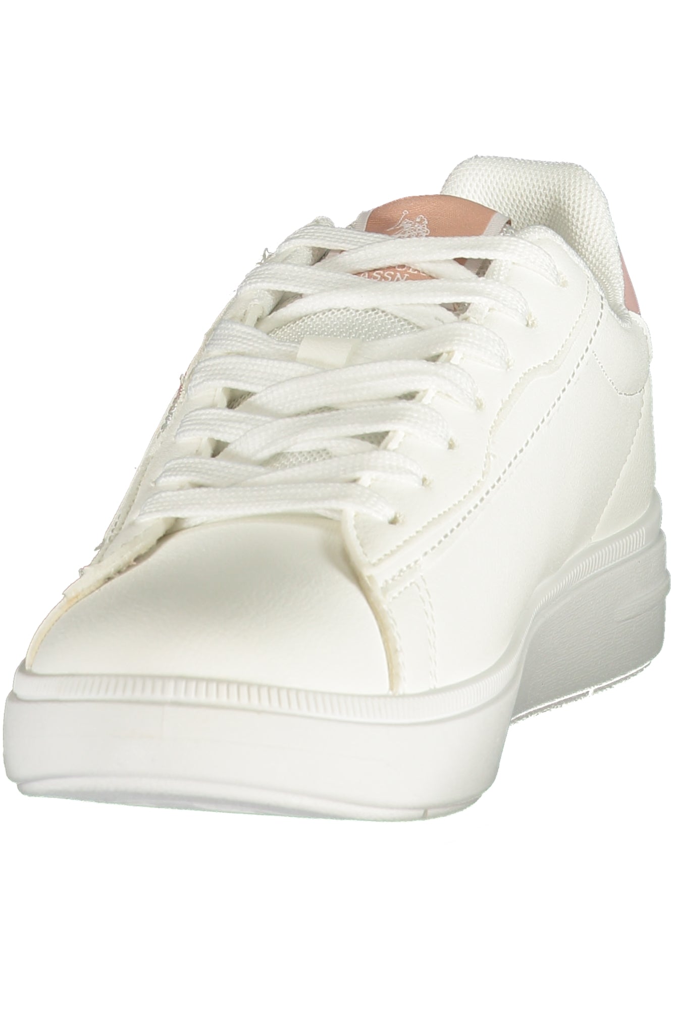 U.S. POLO ASSN. Damen Sneaker – Sportschuh mit Schnürsenkeln Weiß