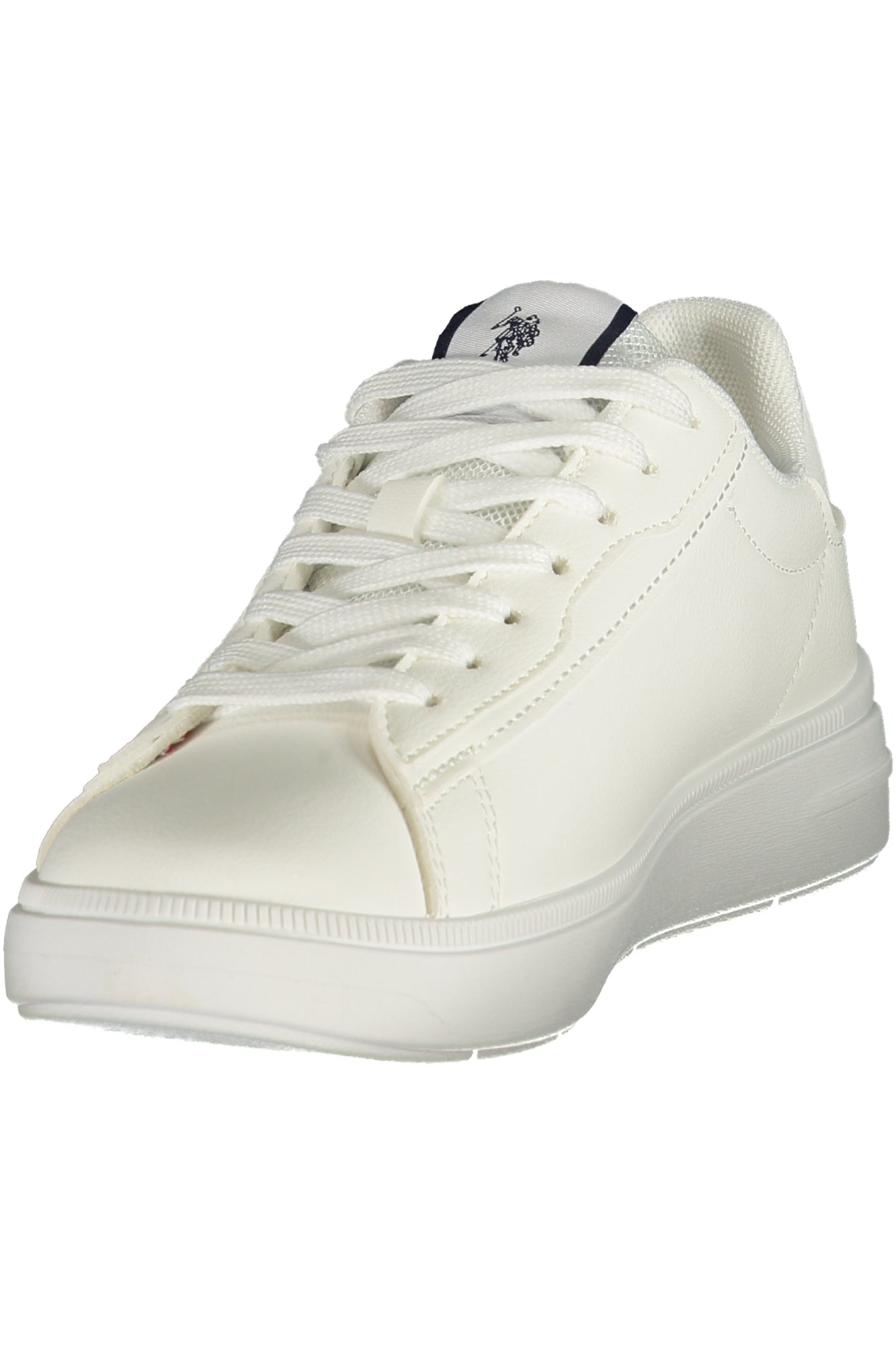 U.S. POLO ASSN. Damen Sneaker – Sportschuh mit Schnürsenkeln Weiß
