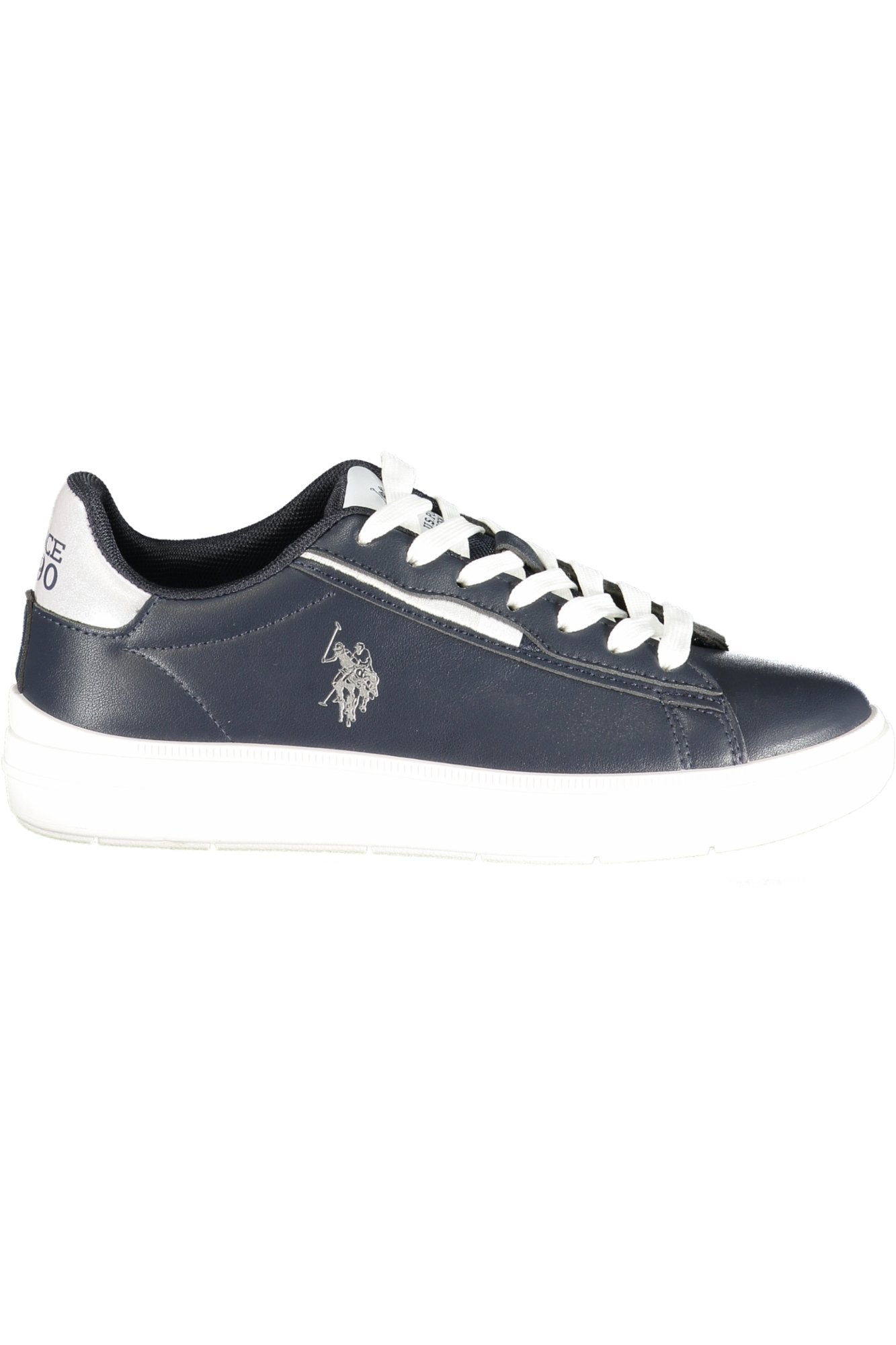 U.S. POLO ASSN. Damen Sneaker – Sportschuh mit Schnürsenkeln Blau