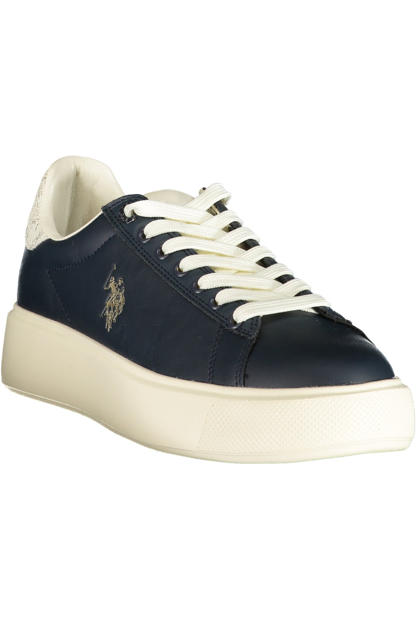 U.S. POLO ASSN. Damen Sneaker – Sportschuh mit Schnürsenkeln Blau