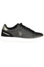 U.S. POLO ASSN. Damen Sneaker – Sportschuh mit Schnürsenkeln Schwarz