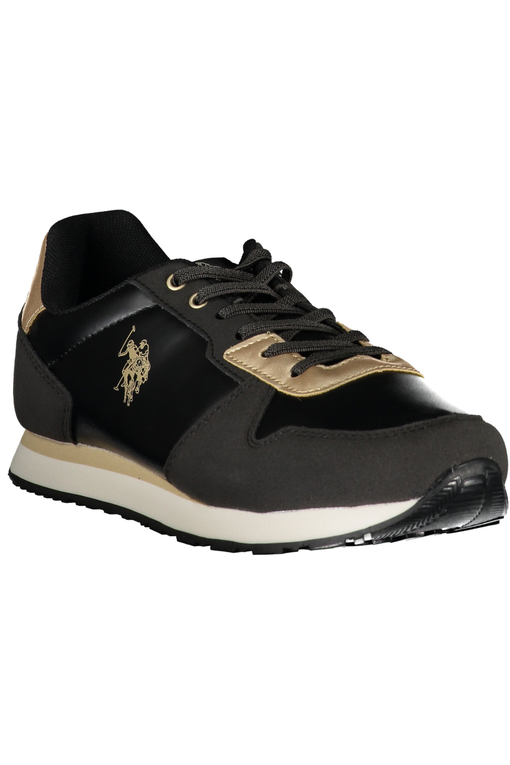 US POLO ASSN. SCHWARZE SPORTSCHUHE FÜR DAMEN