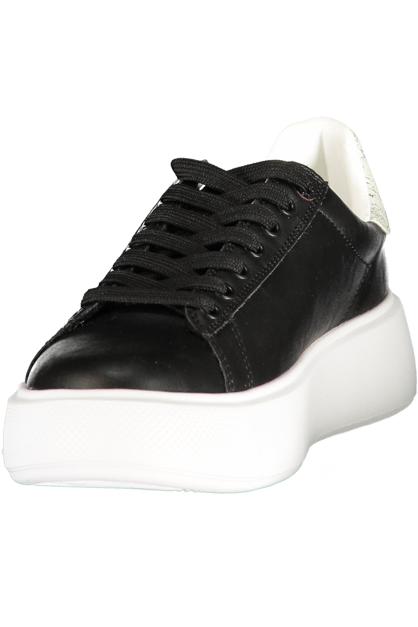U.S. POLO ASSN. Damen Sneaker – Sportschuh mit Schnürsenkeln Schwarz