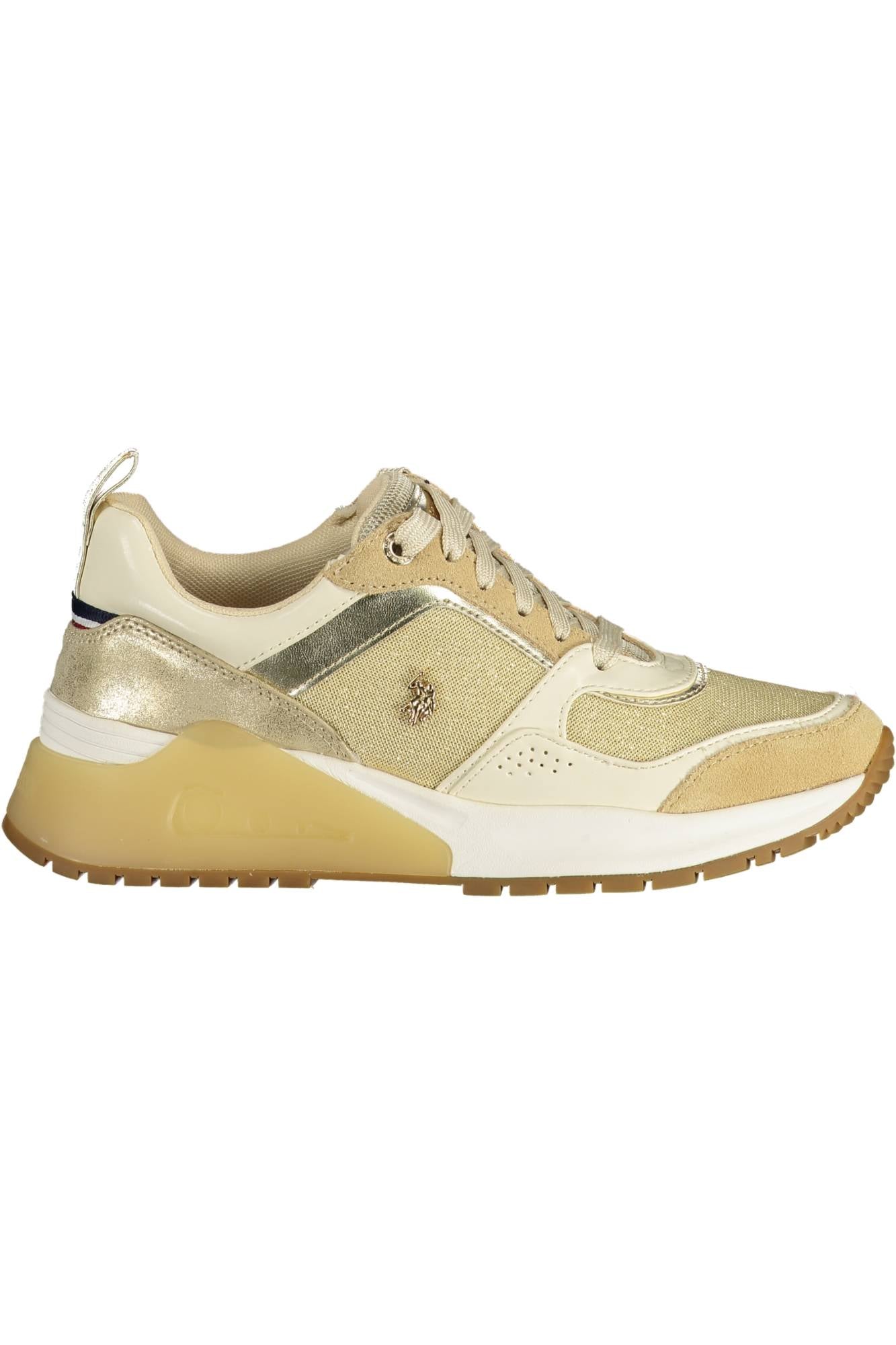 US-POLO ASSN. SPORTSCHUHE FRAU GOLD Hauptbild