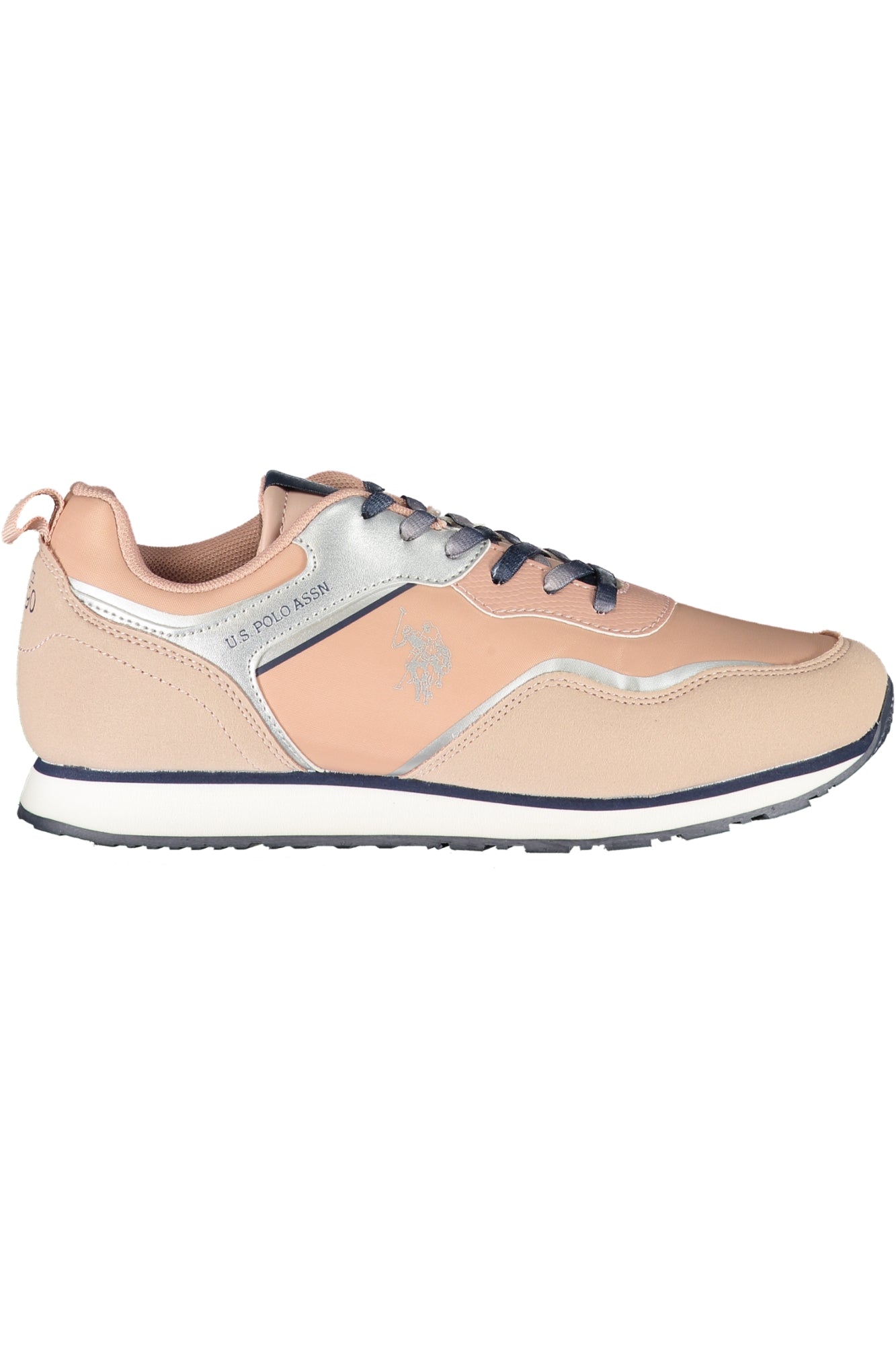 U.S. POLO ASSN. Rosa Sneaker Damen – Sportlicher Freizeitschuh mit Kontrastdetails Rosa