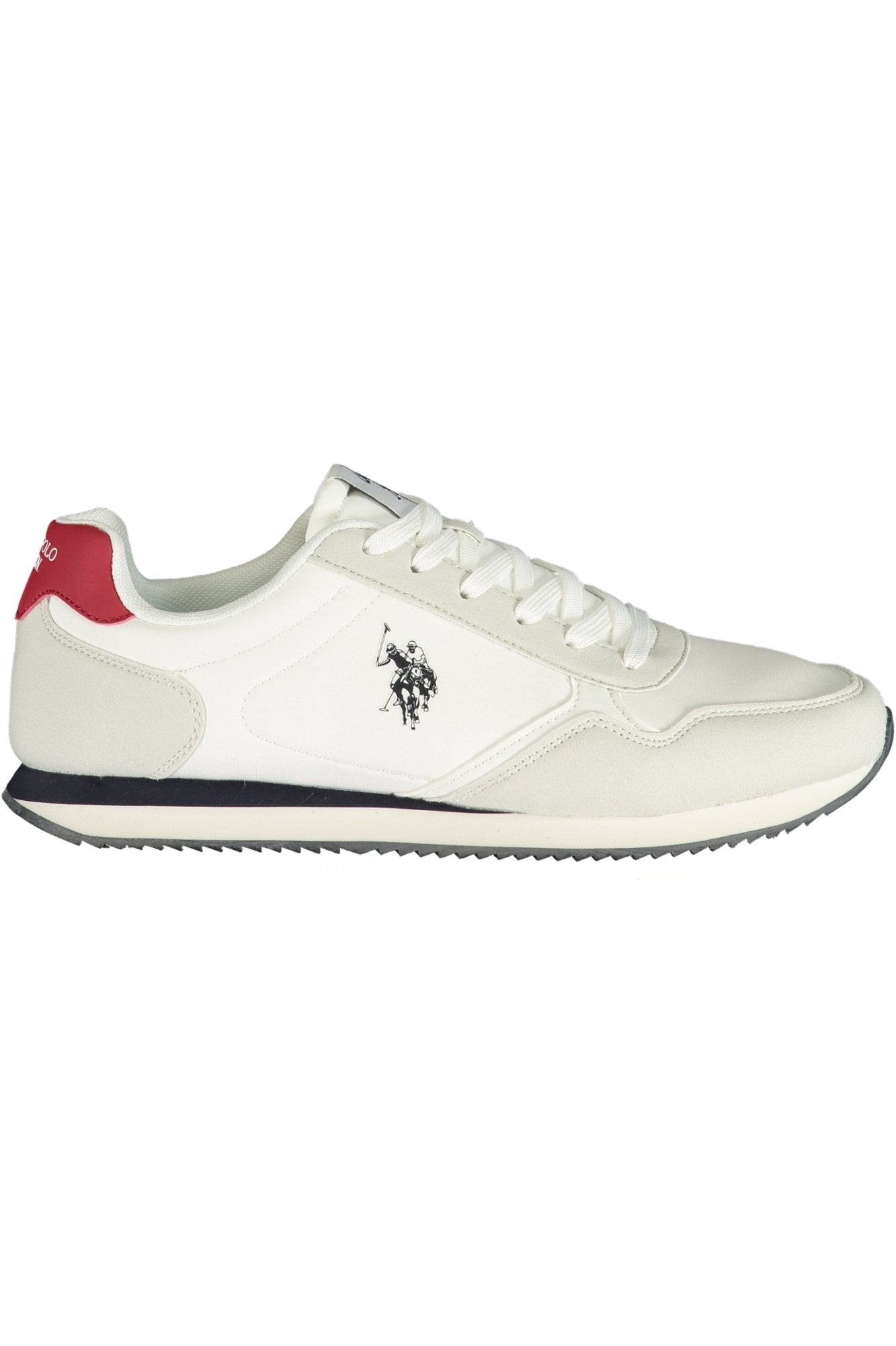 U.S. POLO ASSN. Herren Sneaker – Sportschuh mit, sportlich Weiß