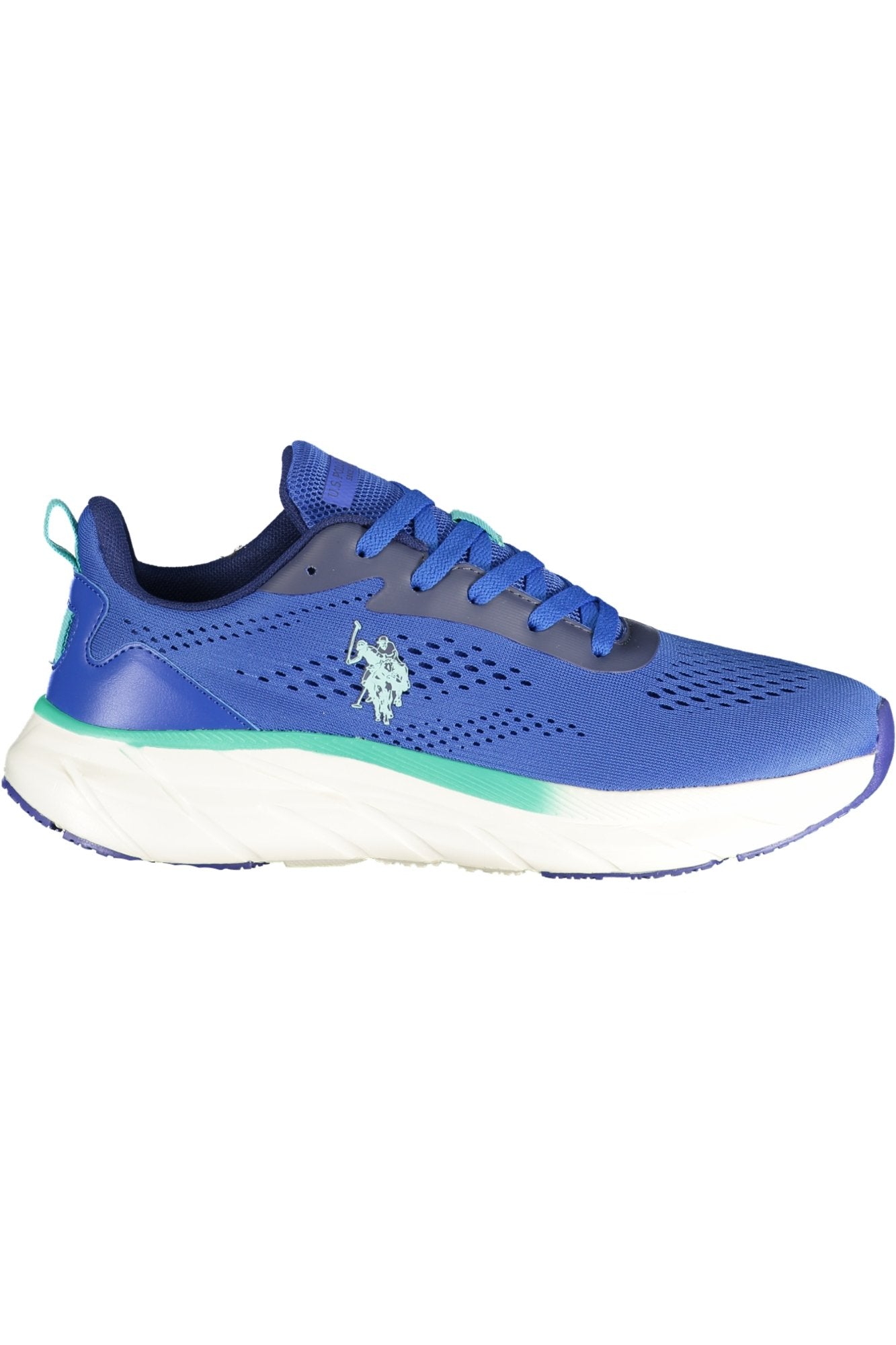 U.S. POLO ASSN. Herren Sneaker – Sportschuh mit, sportlich Blau