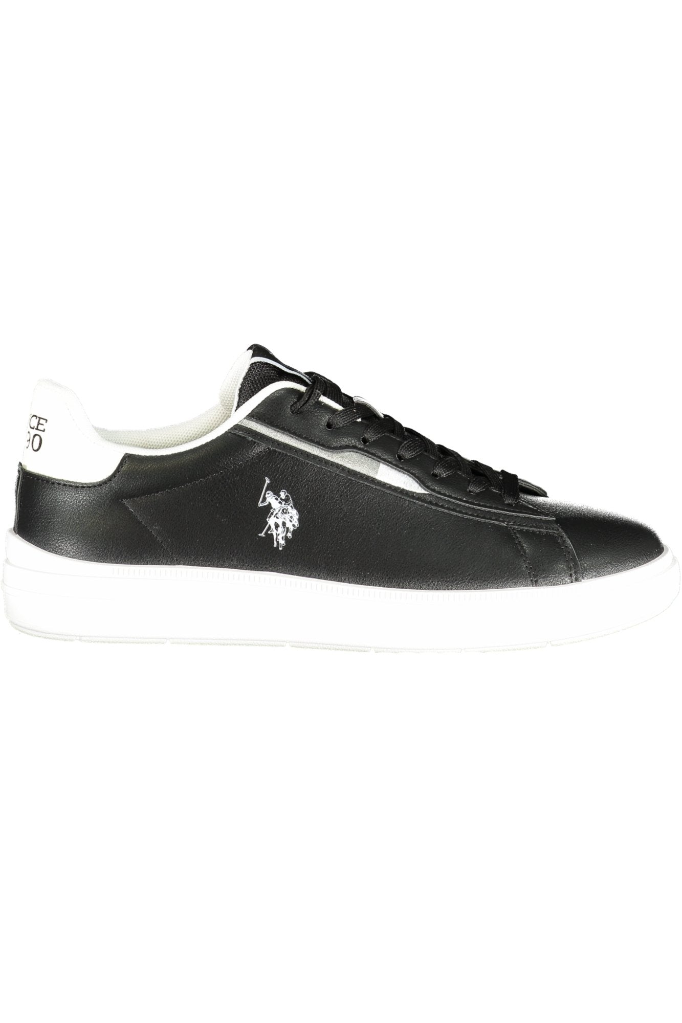 U.S. POLO ASSN. Herren Sneaker – Sportschuh mit, sportlich Schwarz