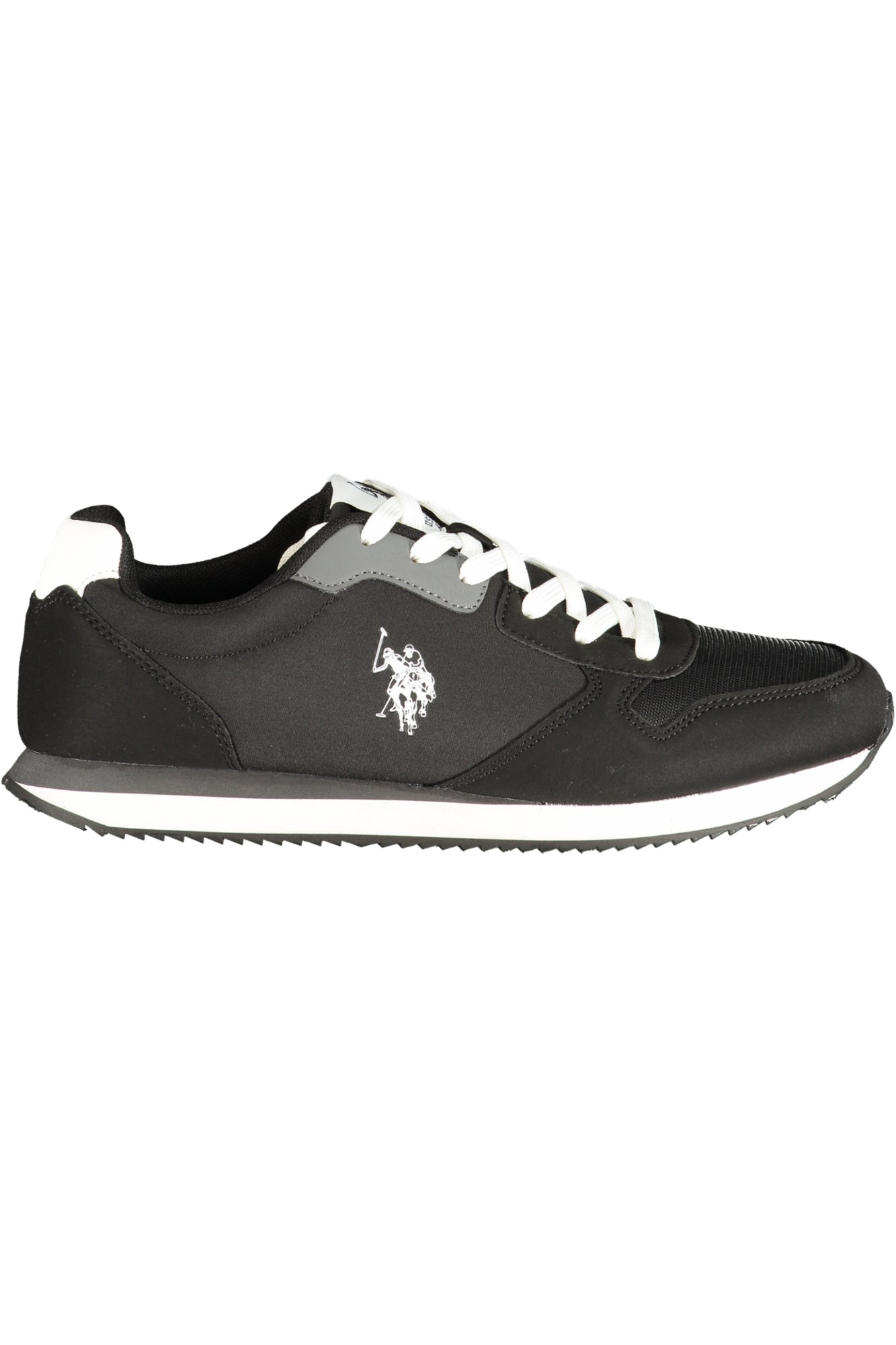 U.S. POLO ASSN. Herren Sneaker – Sportschuh mit, sportlich Schwarz