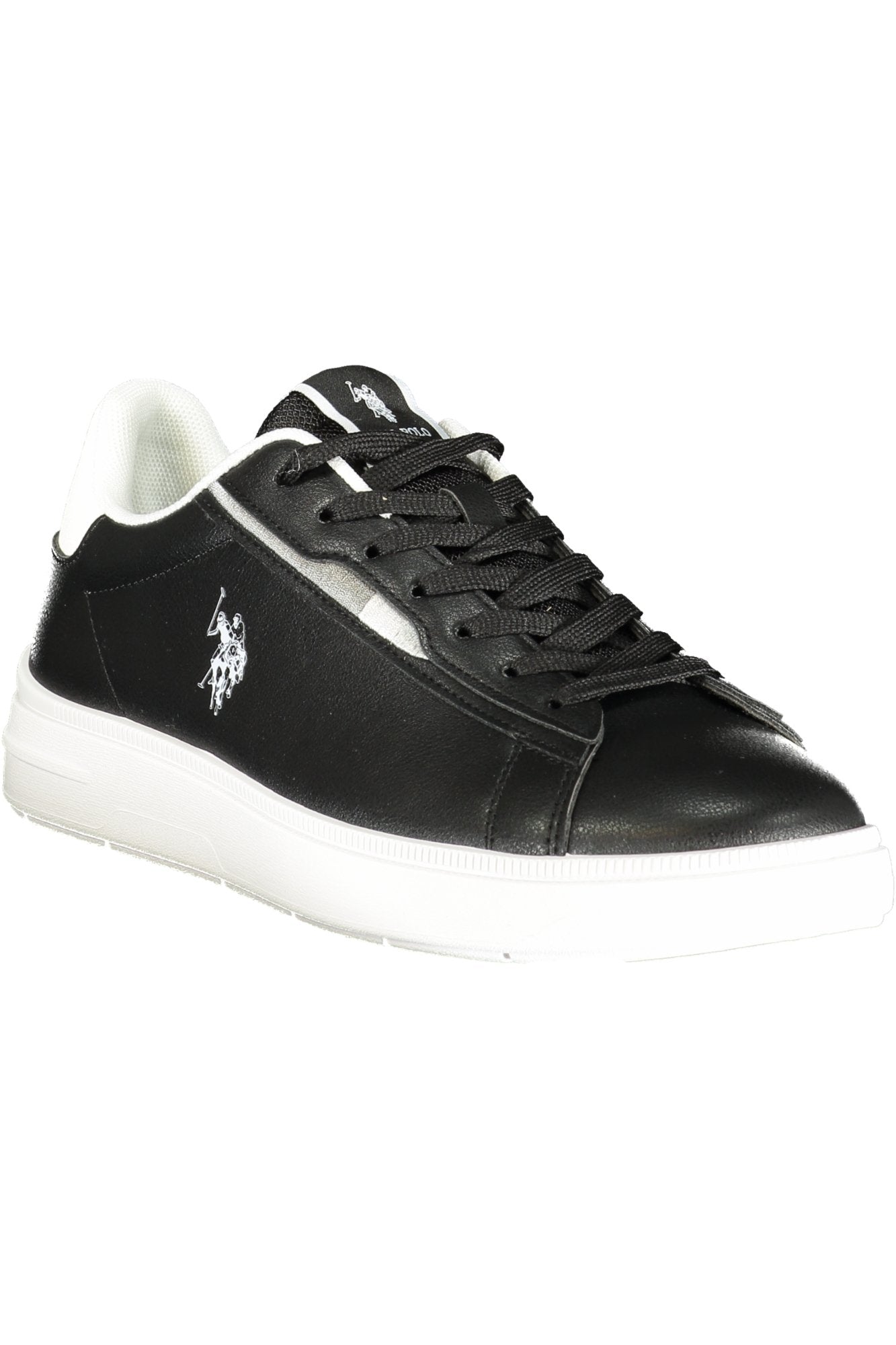 U.S. POLO ASSN. Herren Sneaker – Sportschuh mit, sportlich Schwarz