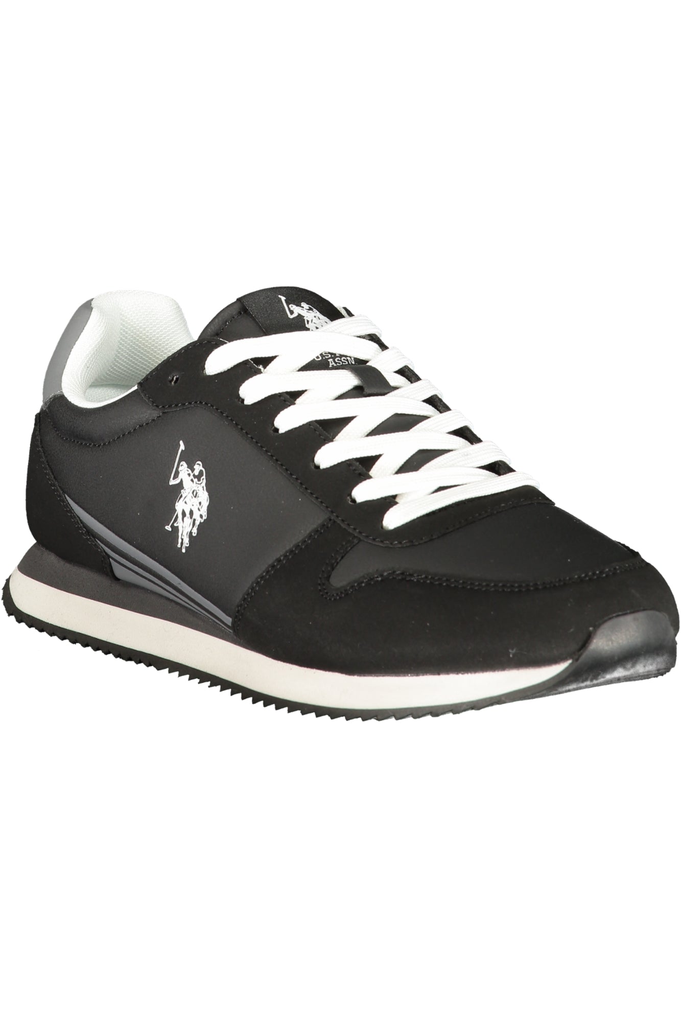 U.S. POLO ASSN. Herren Sneaker – Sportschuh mit, sportlich Schwarz