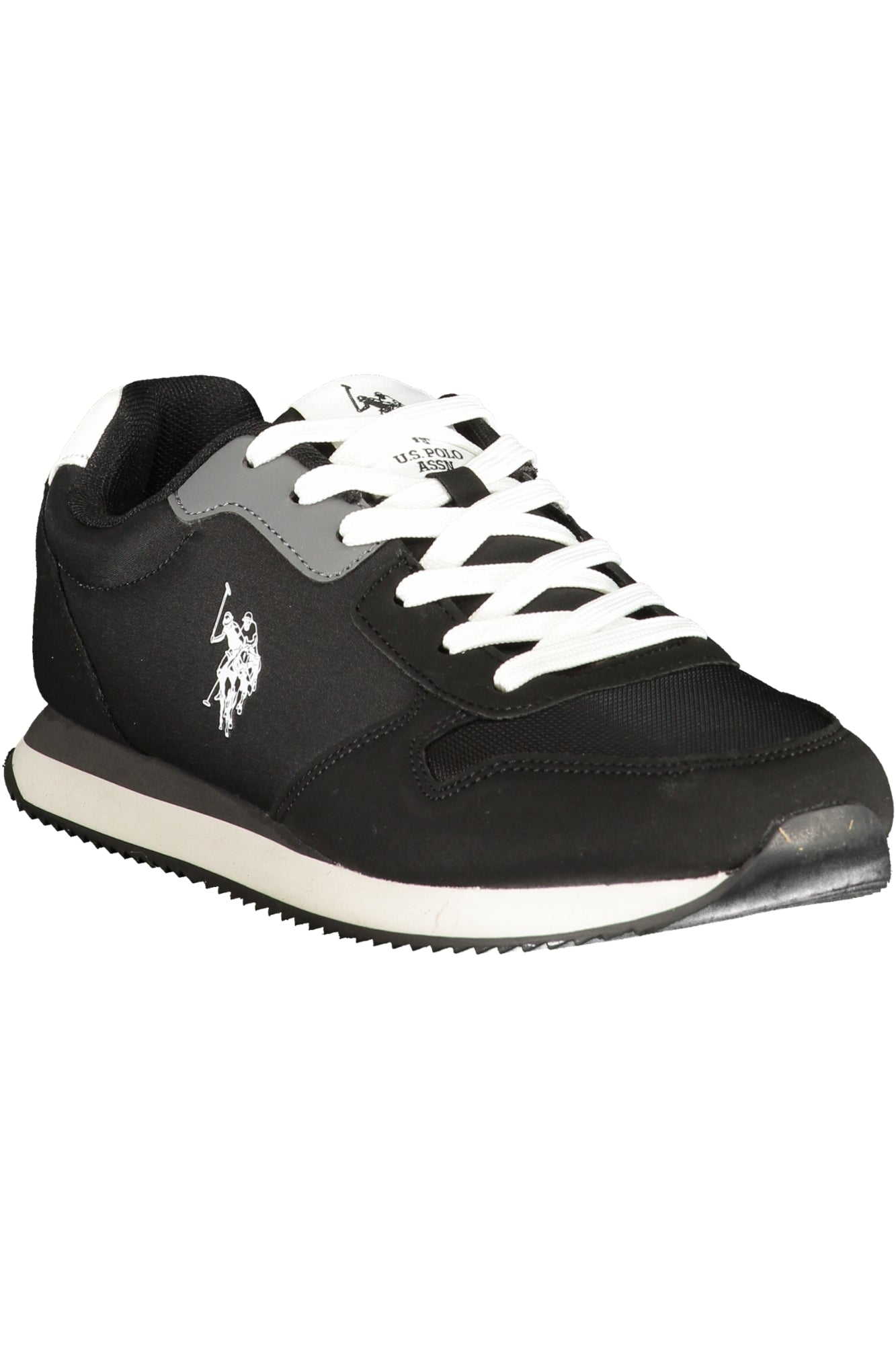 U.S. POLO ASSN. Herren Sneaker – Sportschuh mit, sportlich Schwarz