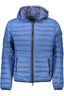 U.S. POLO Assn. Grüne Herrenjacke – Wendbare Kapuzenjacke für Herbst/Winter Blau