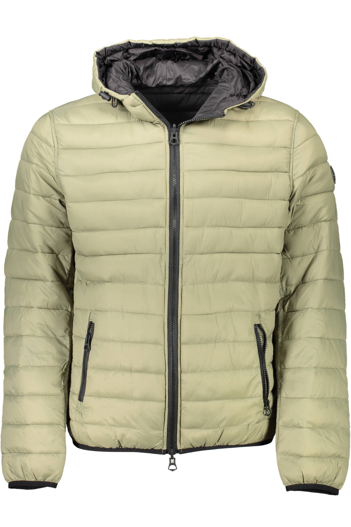 U.S. POLO Assn. Grüne Herrenjacke – Wendbare Kapuzenjacke für Herbst/Winter Grün