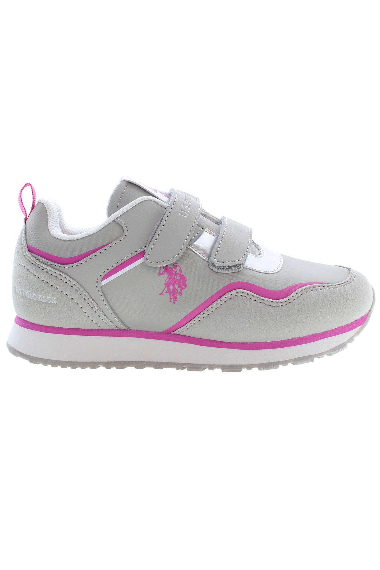 Us Polo Best Price Sportschuhe Mädchen Grau Grau Hauptbild