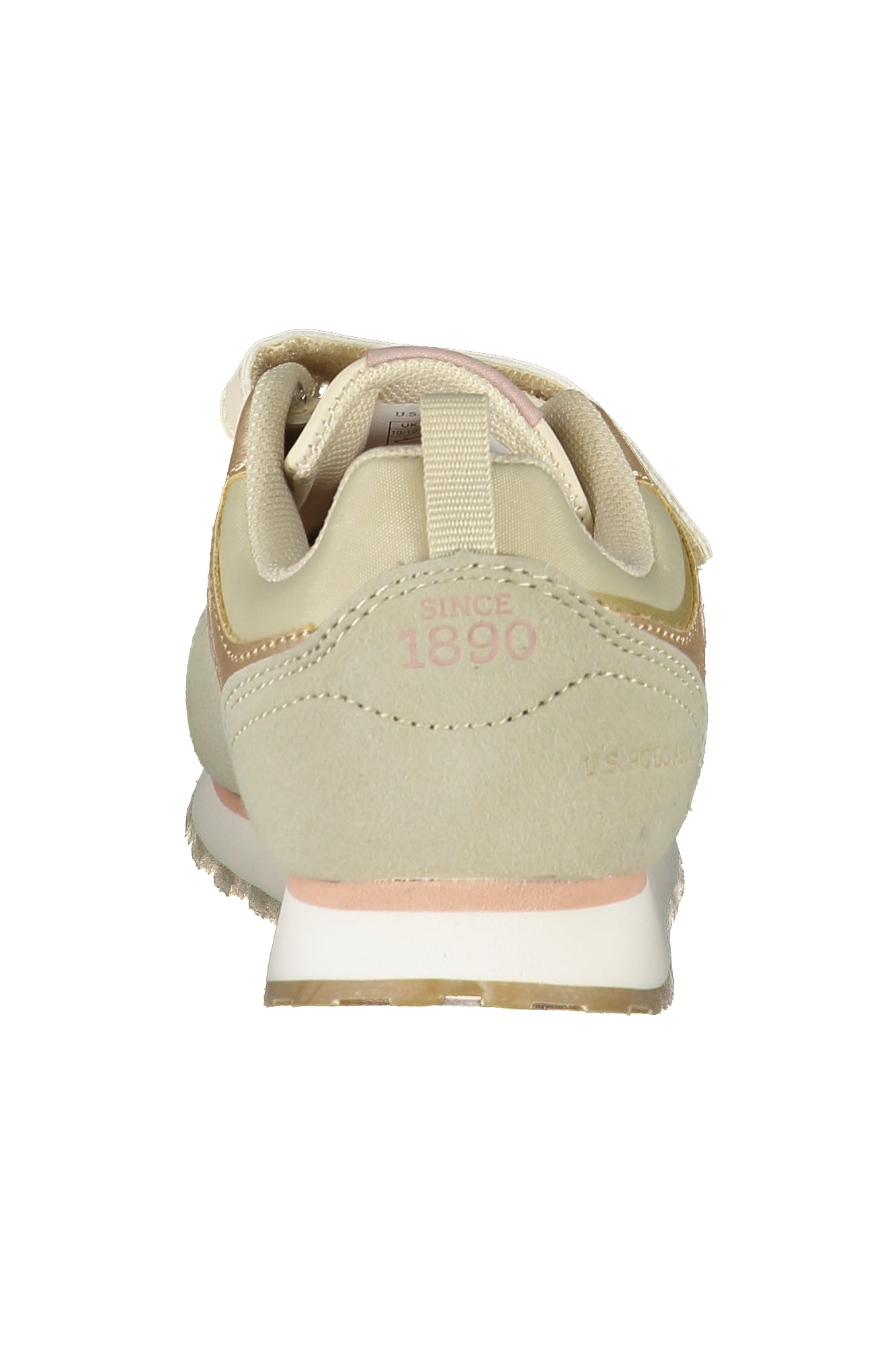 U.S. POLO BEST PRICE Kinder Sneaker – Sportschuhe mit Riemen Beige
