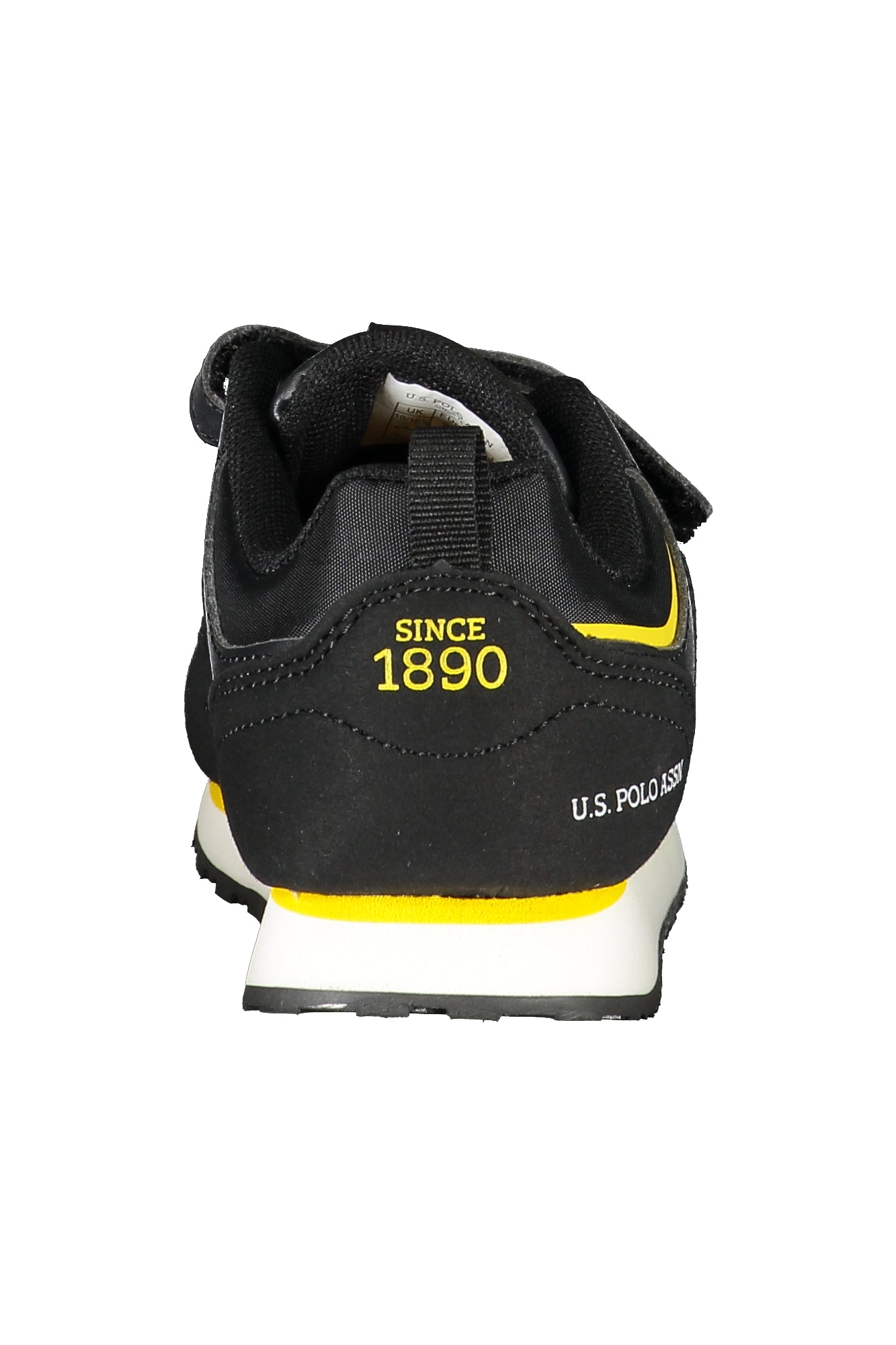 U.S. POLO BEST PRICE Grüne Kinder-Sneaker – Sportliche Schuhe für Jungen im Herbst/Winter Schwarz