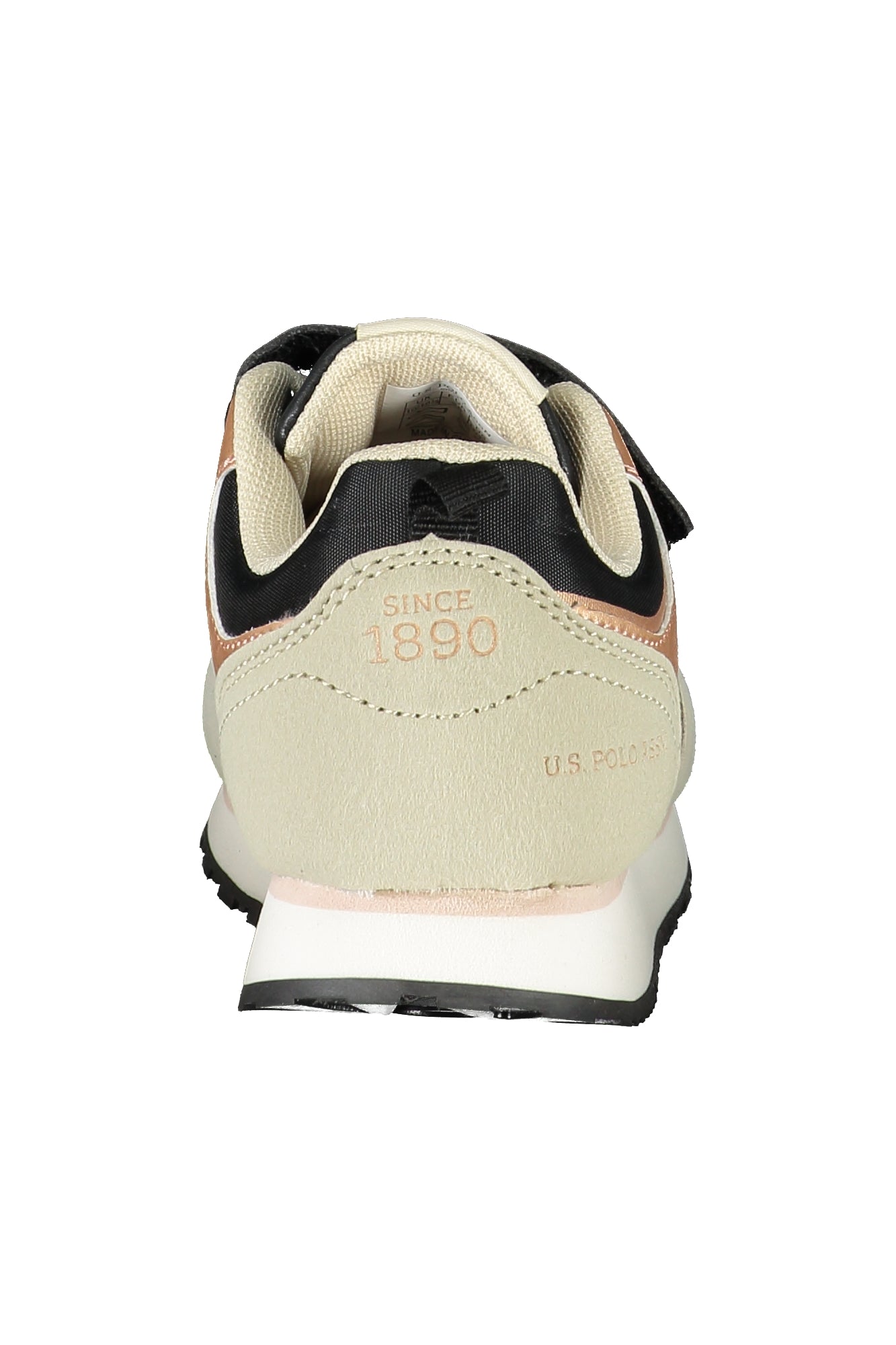 U.S. POLO BEST PRICE Kinder Sneaker – Sportschuhe mit Riemen Schwarz