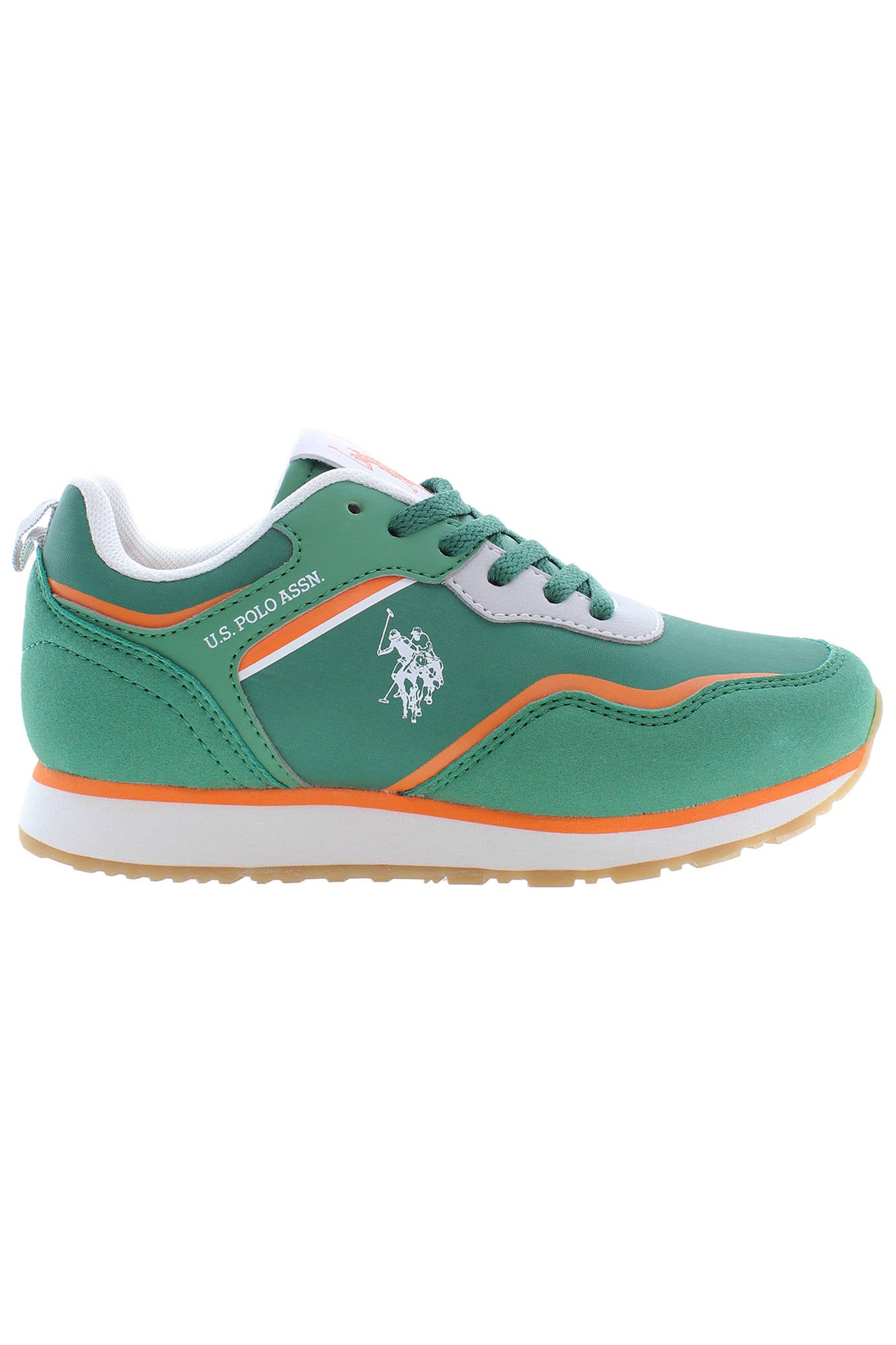 Us Polo Best Price Sportschuhe Kinder Grün Grün Hauptbild