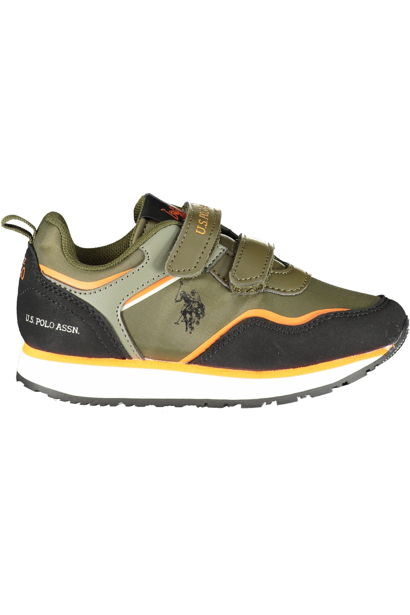 U.S. POLO BEST PRICE Grüne Kinder-Sneaker – Sportliche Schuhe für Jungen im Herbst/Winter Grün