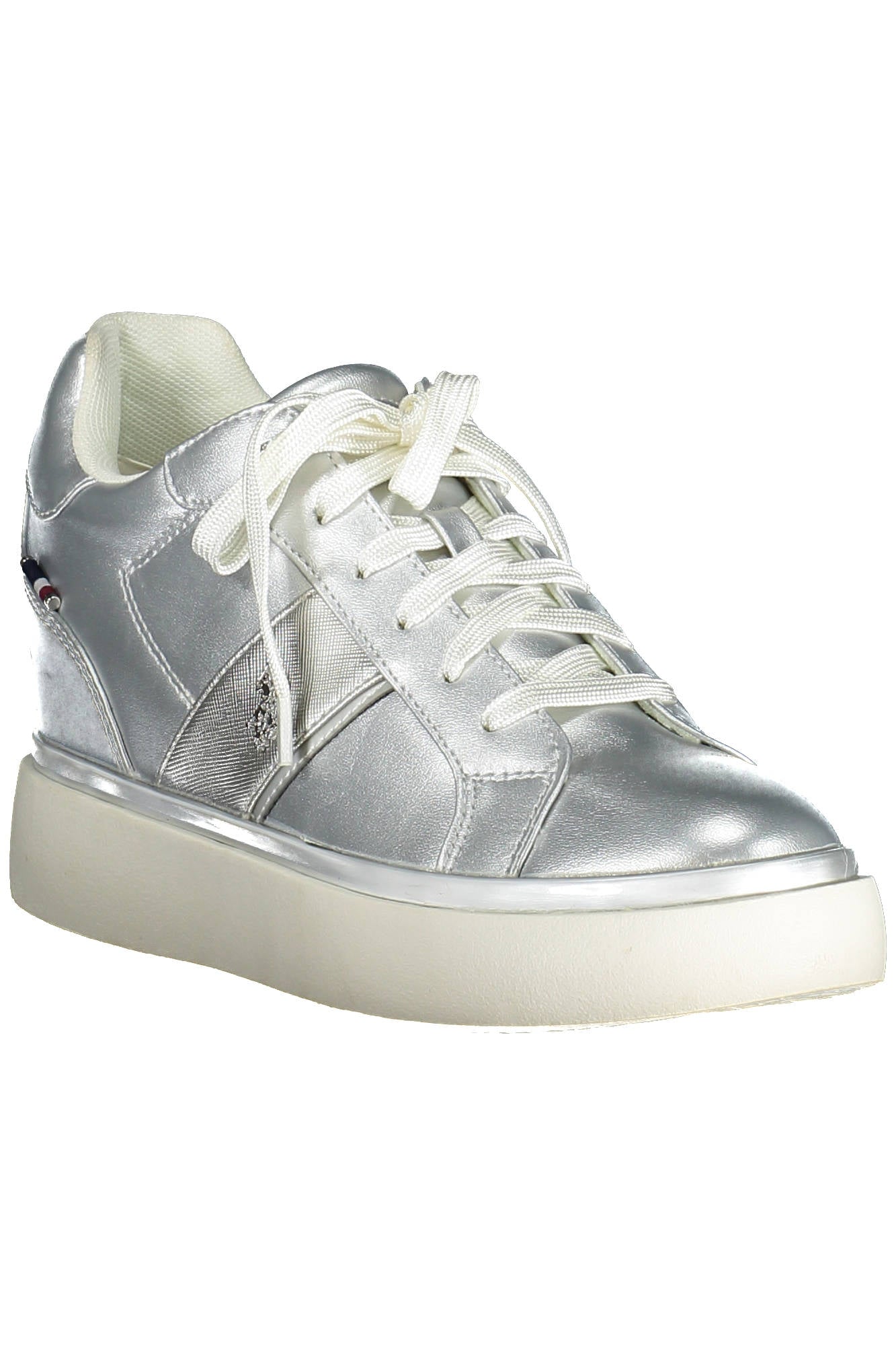 U.S. POLO BEST PRICE Damen Sportschuhe Silber – Sneaker für Frühjahr/Sommer Silber