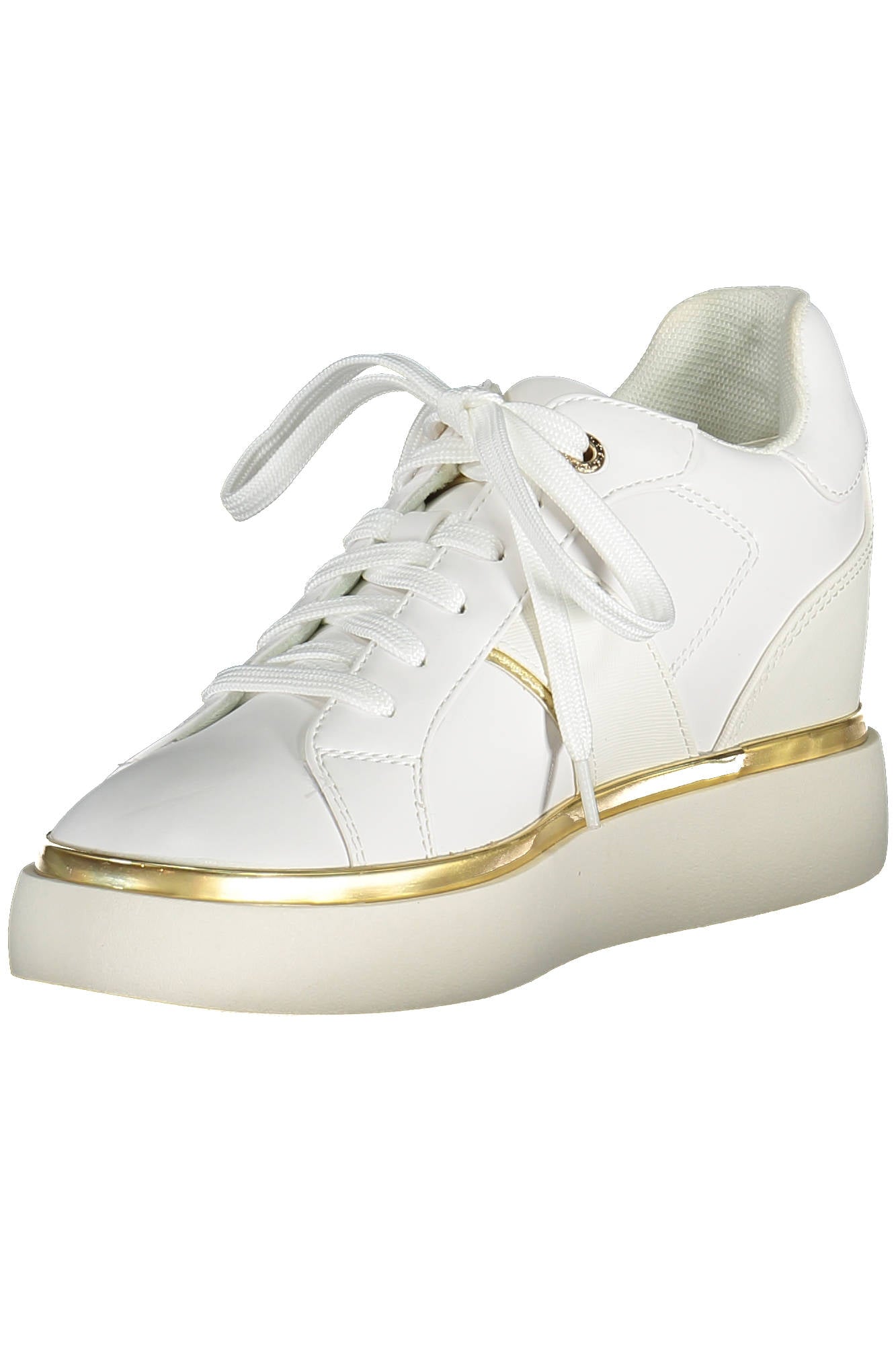 U.S. POLO BEST PRICE Damen Sportschuhe Weiss – Bequeme Sneaker für Frühjahr/Sommer Weiß