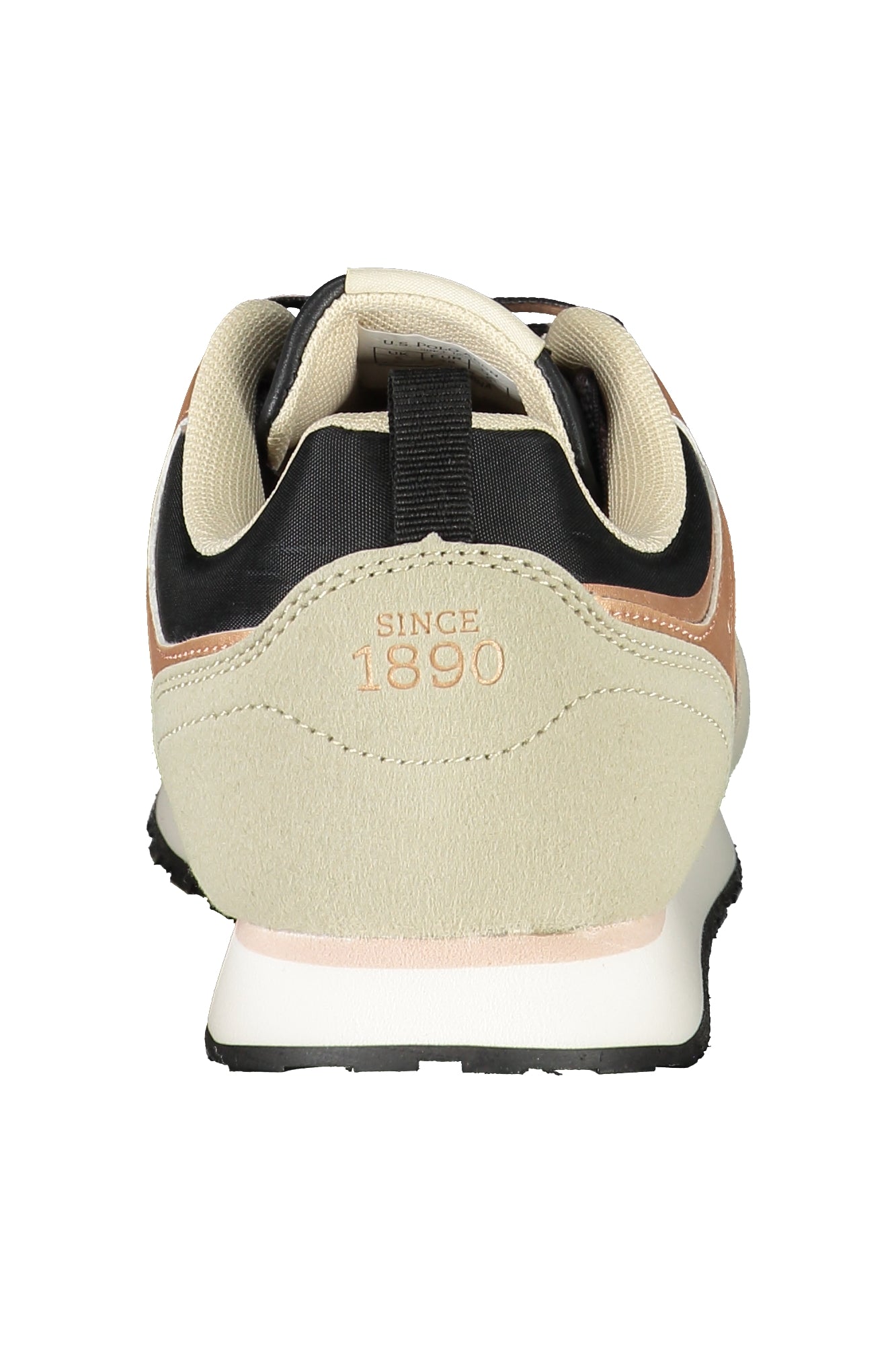U.S. POLO ASSN. Rosa Sneaker Damen – Sportlicher Freizeitschuh mit Kontrastdetails Schwarz