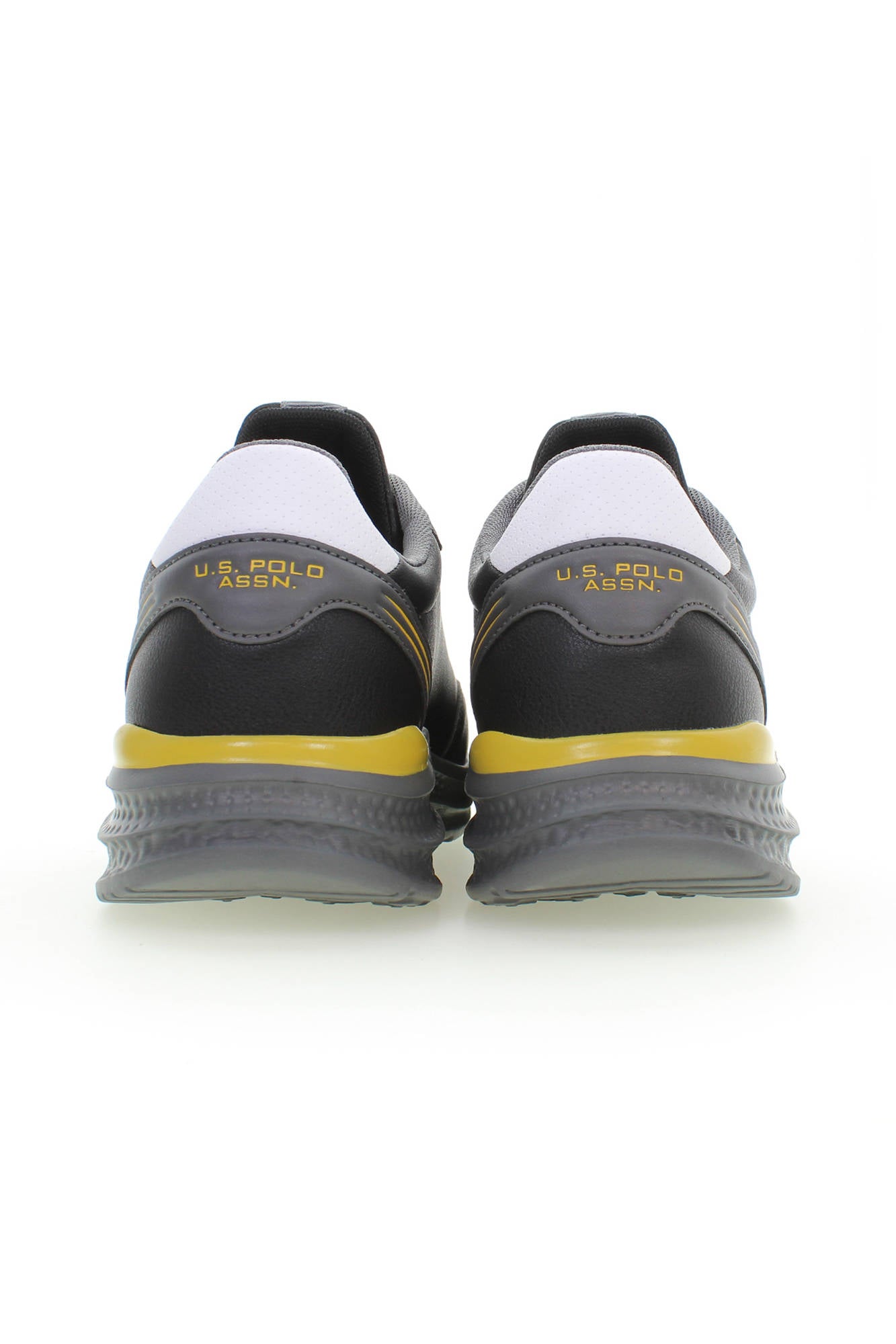 U.S. POLO BEST PRICE Herren Sportschuhe Schwarz – Sneaker für Herbst/Winter Schwarz