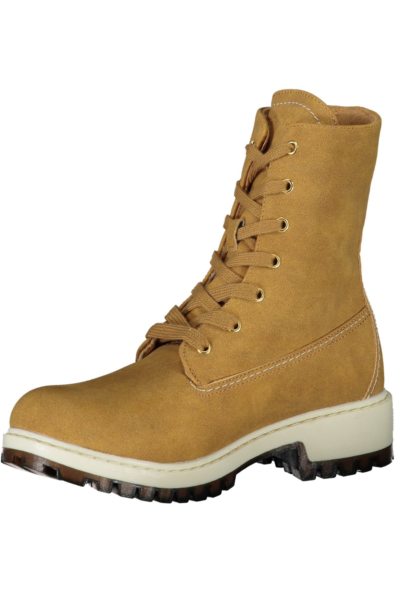 U.S. POLO BEST PRICE Stiefeletten Damen – Brauner Damenschuhstiefel mit Fleece Braun
