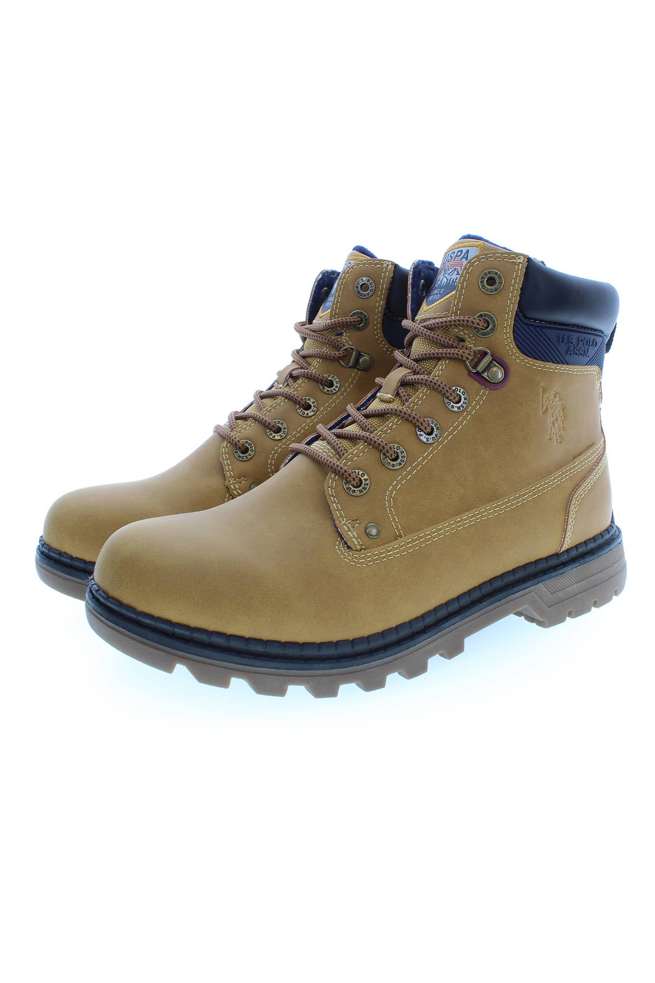 US POLO BEST PRICE SCHUHE STIEFEL HERREN BEIGE