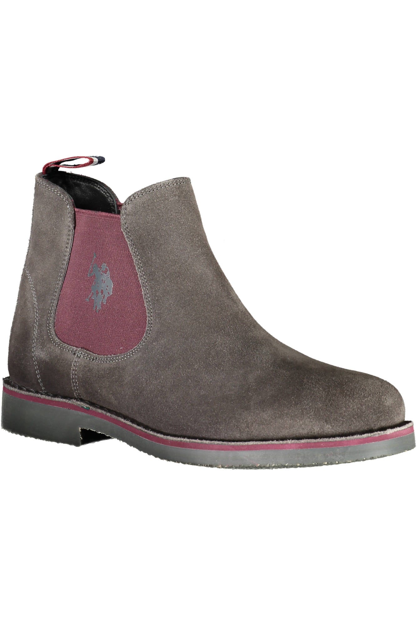 U.S. POLO BEST PRICE Stiefeletten Herren Grau – Elastischer Bund für Herbst/Winter Grau