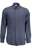 U.S. POLO Langarm-Poloshirt Herren Blau – Klassisches Baumwollhemd für Herbst/Winter Blau