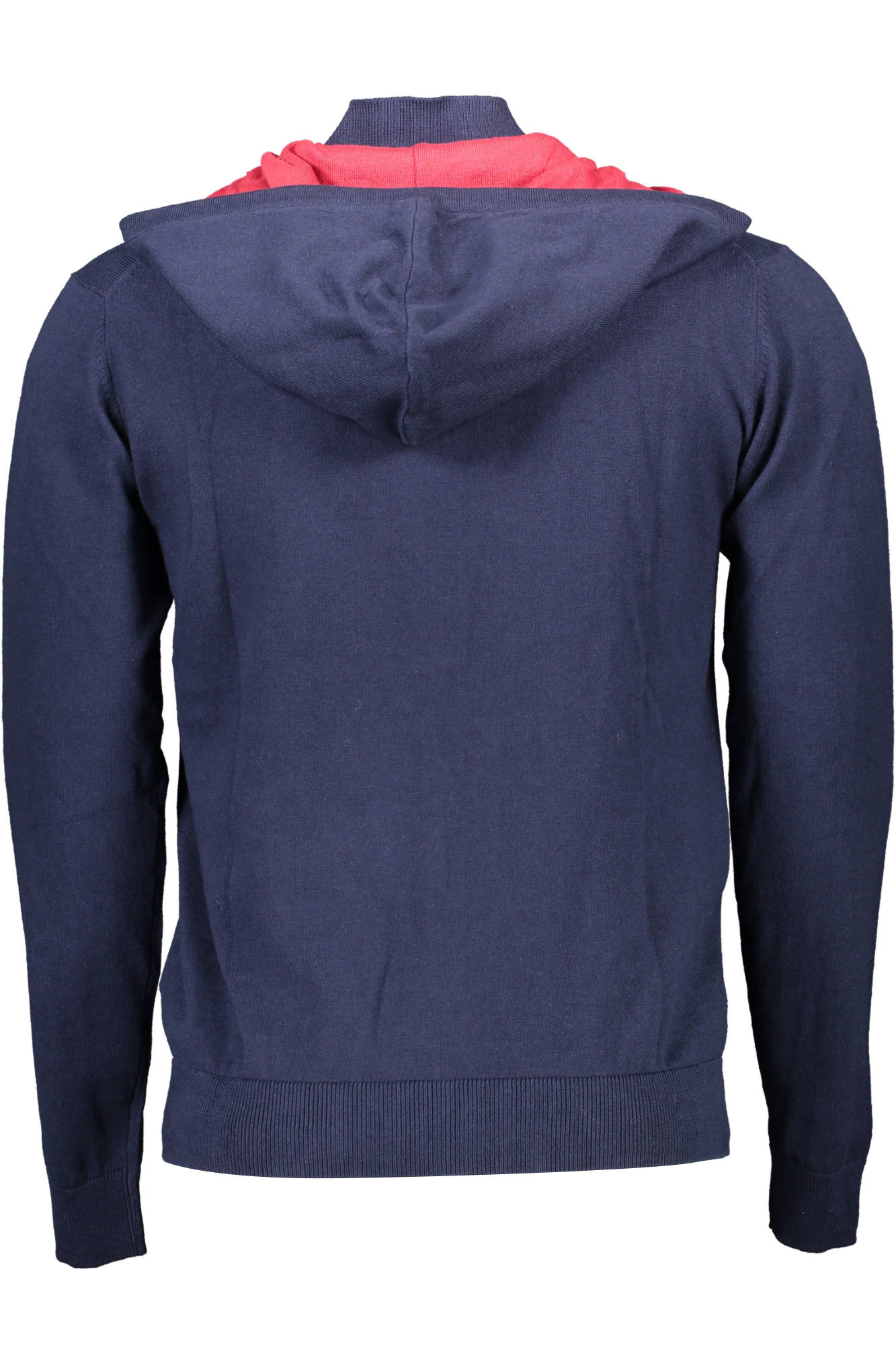 U.S. POLO Cardigan Herren Blau – Kapuzen-Cardigan mit Reißverschluss für Herbst/Winter Blau
