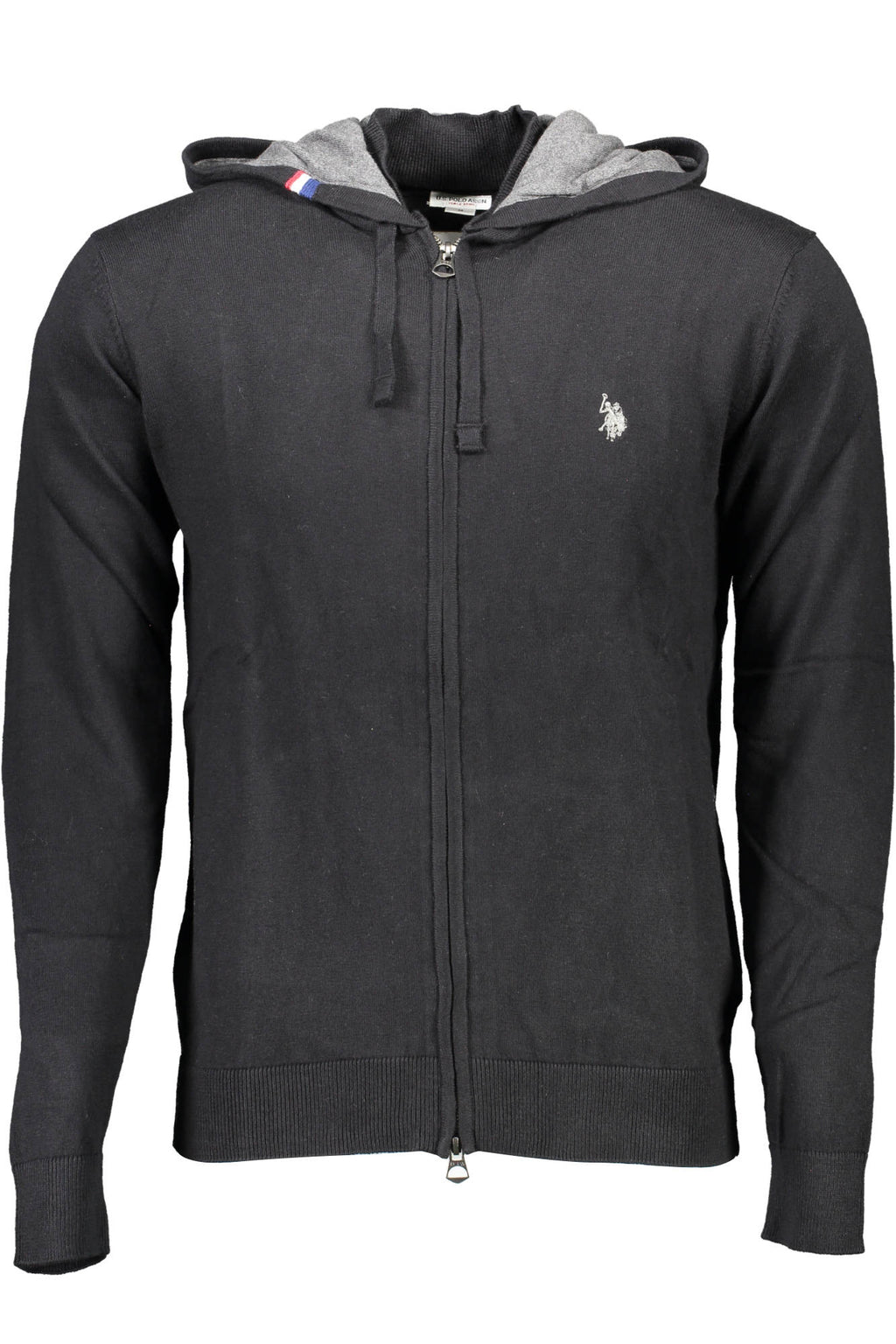 US POLO CARDIGAN HERREN SCHWARZ