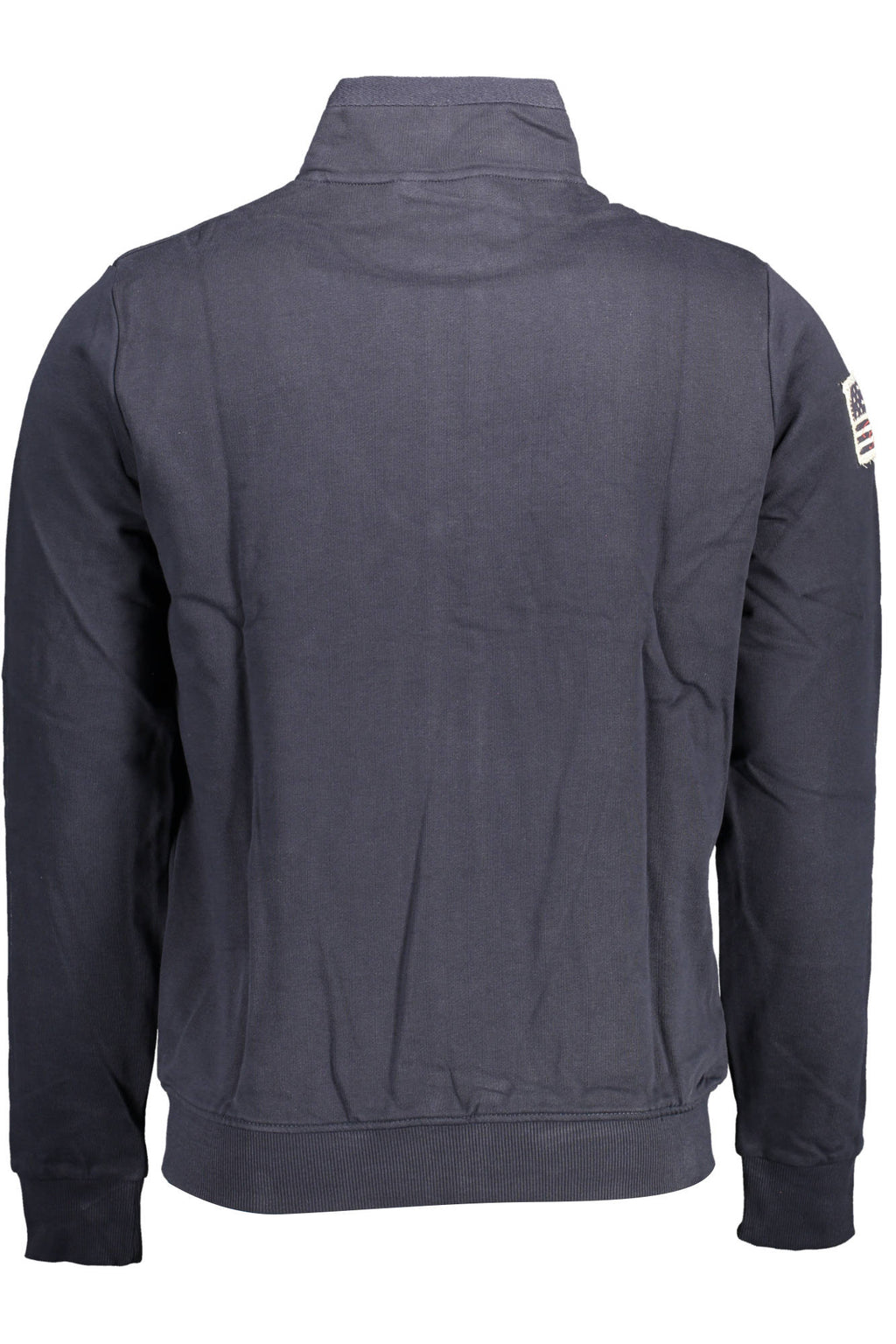 US POLO SWEATSHIRT MIT REISSVERSCHLUSS BLAU HERREN